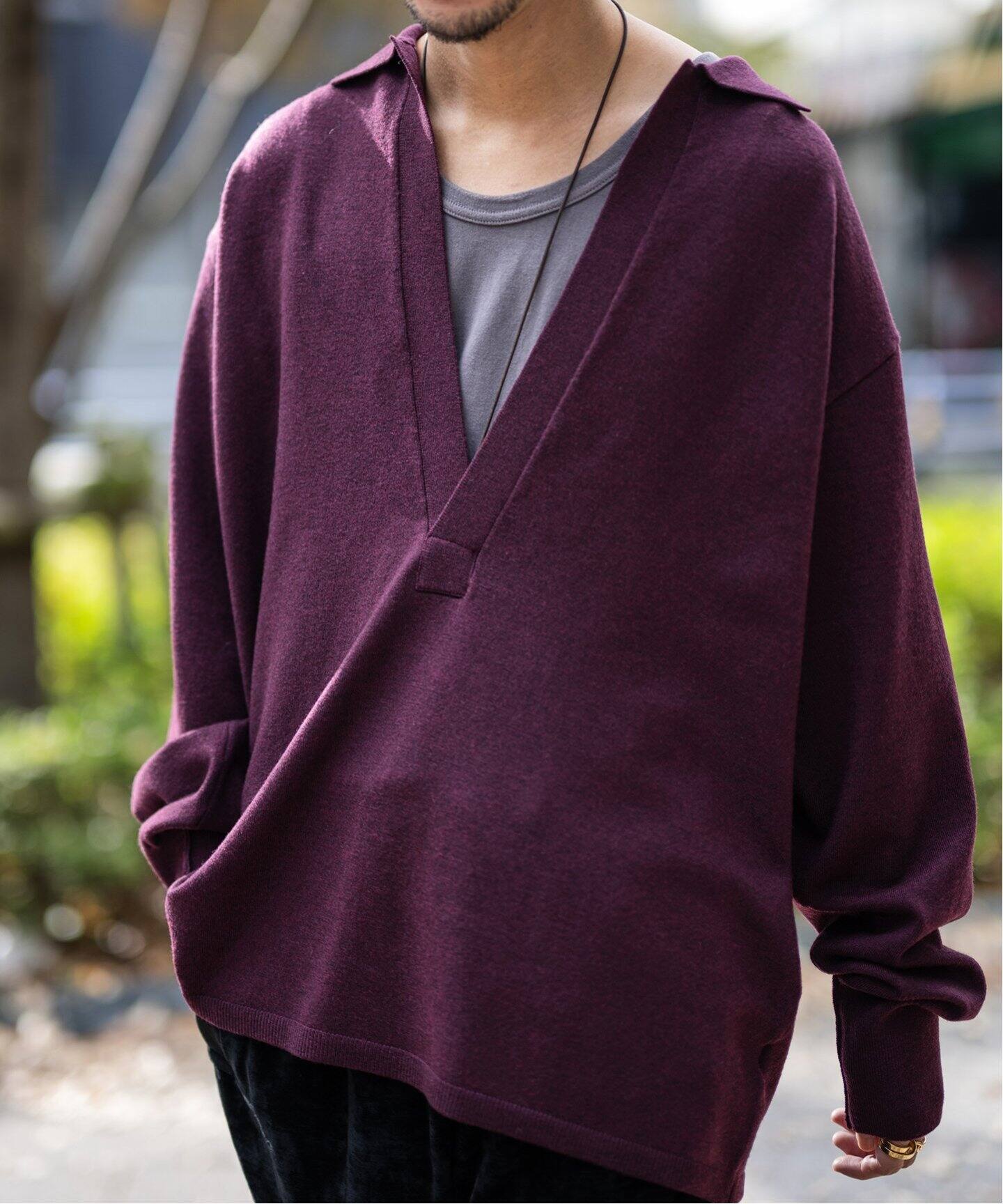 walenode for EDIFICE 別注 Vareuse Knit Miura SP（ニット／セーター  