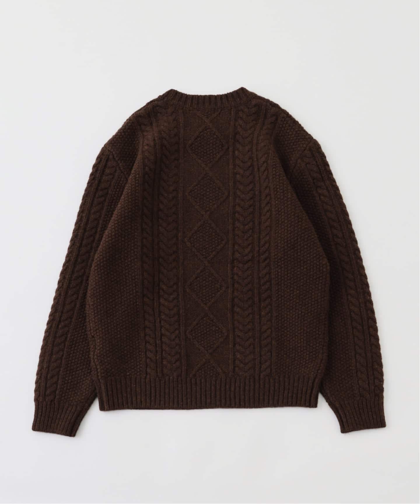 fursac (フルサック) Wool cable sweater（ニット／セーター
