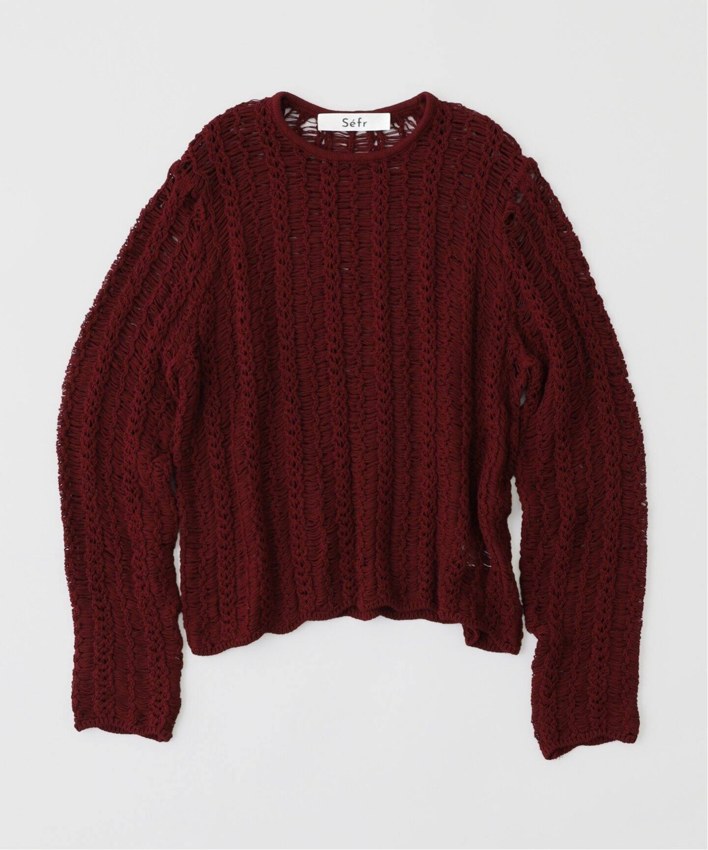 Sefr(セファー) YORGOS SWEATER SF-25SS M-017（ニット／セーター 