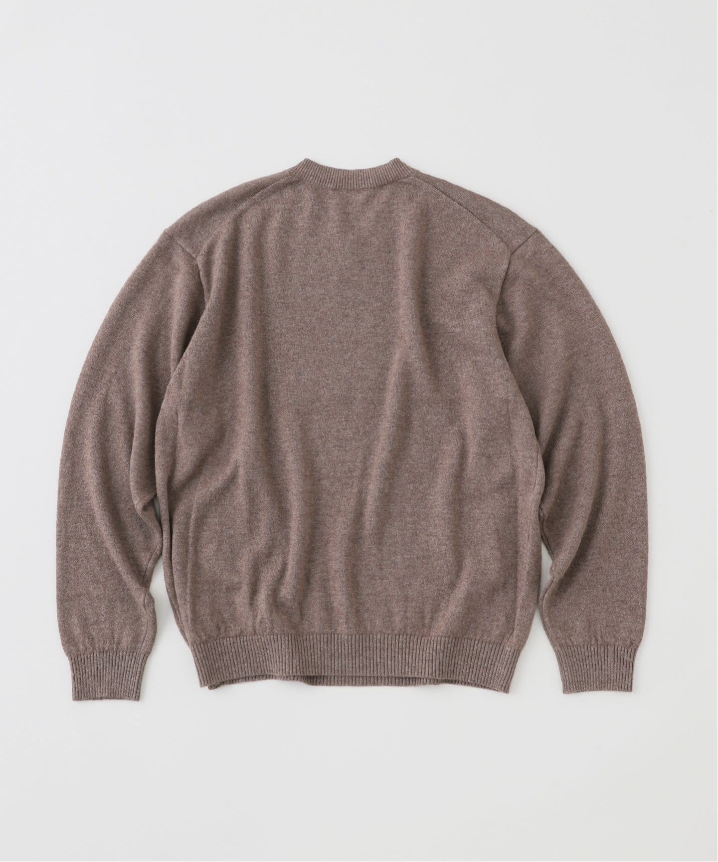 ATON (エイトン) LINEN WOOL BRUSHED V-NECK SWEATER（ニット