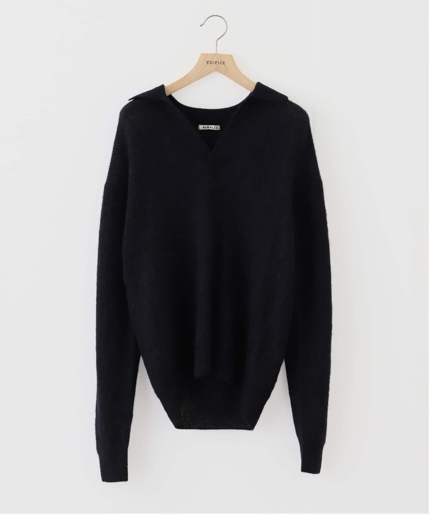 トップス AURALEE BABY SURI ALPACA SHEER KNIT AURALEE (オーラリー) BABY SURI ALPACA SHEER KNIT SKIP