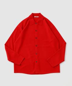 AURALEE (オーラリー) HIGH TWIST WOOL KNIT SHIRT カーディガン