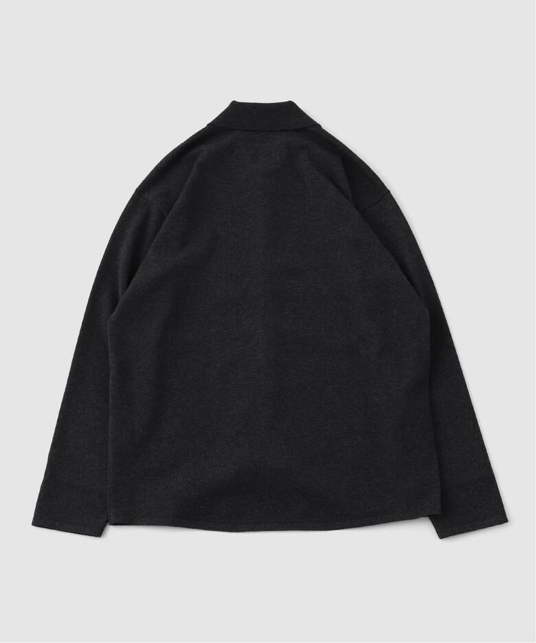 AURALEE (オーラリー) HIGH TWIST WOOL KNIT SHIRT カーディガン 