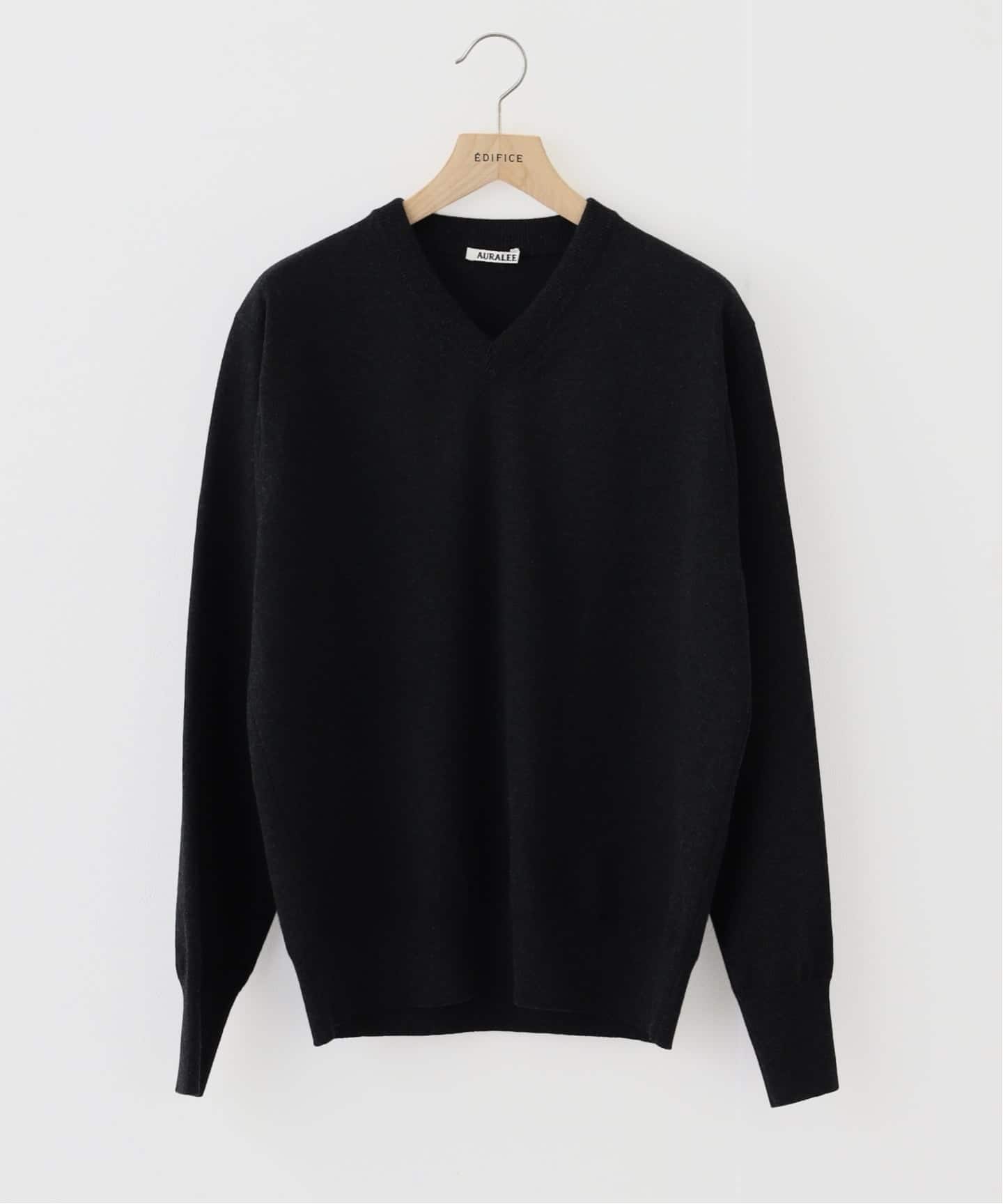 トップス Auralee HIGH TWIST WOOL KNIT V-NECK P/O HIGH TWIST WOOL KNIT V-NECK P/O - AURALEE Official Website