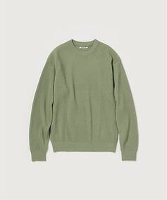 AURALEE (オーラリー) SUPER FINE WOOL RIB KNIT P/O A25AP02 RK 