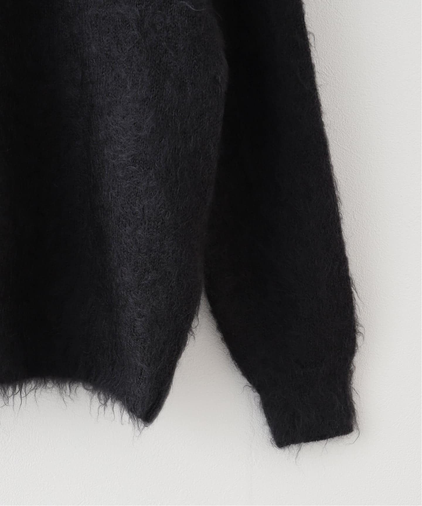 AURALEE (オーラリー) BRUSHED SUPER KID MOHAIR KNIT ポロ（ニット