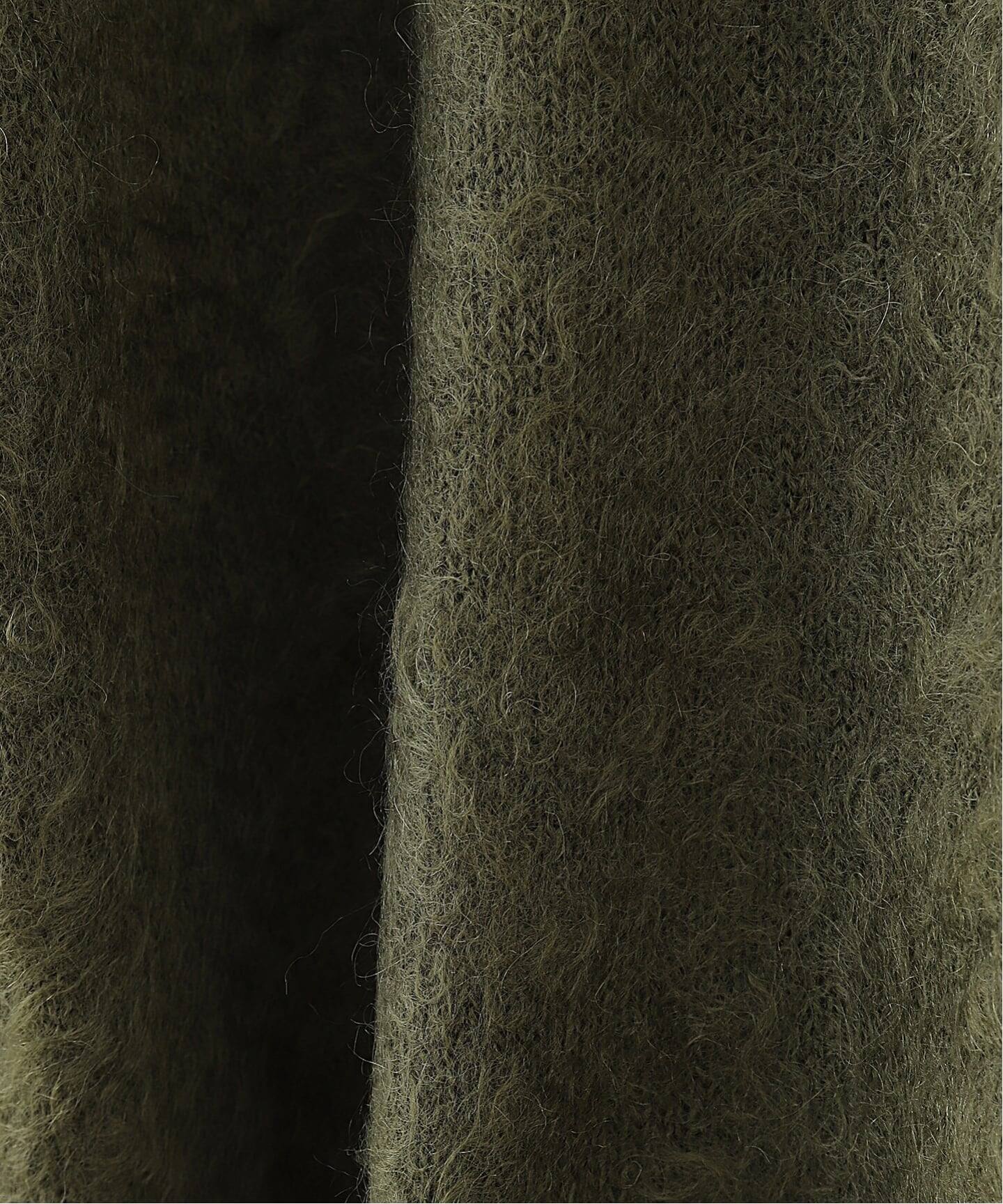 AURALEE (オーラリー) BRUSHED SUPER KID MOHAIR KNIT ポロ（ニット
