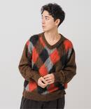 DELSOL(デルソル) 別注 アーガイル ニット