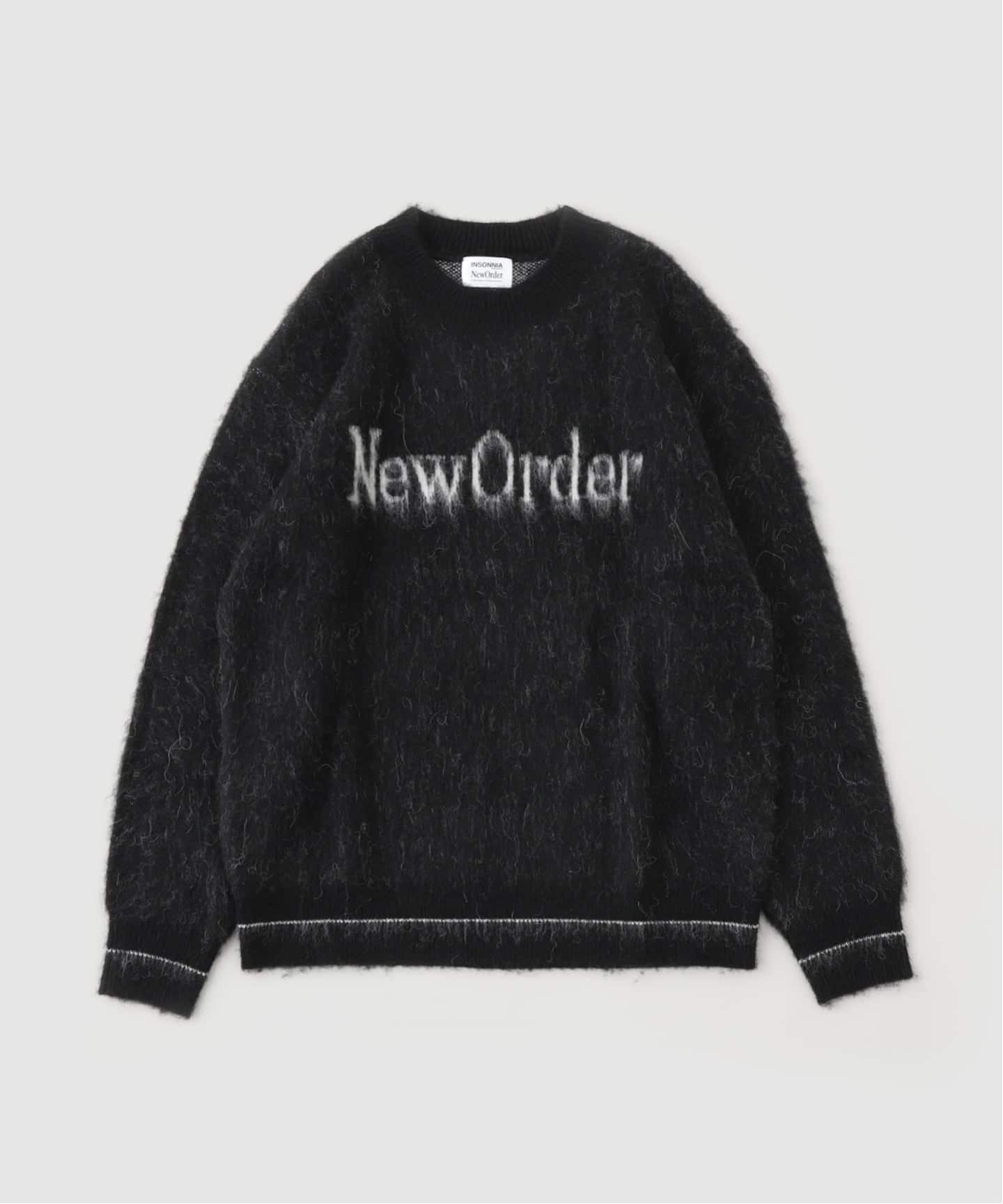 INSONNIA PROJECTS（インソニア プロジェクツ）NEW ORDER LOGO KNIT PO