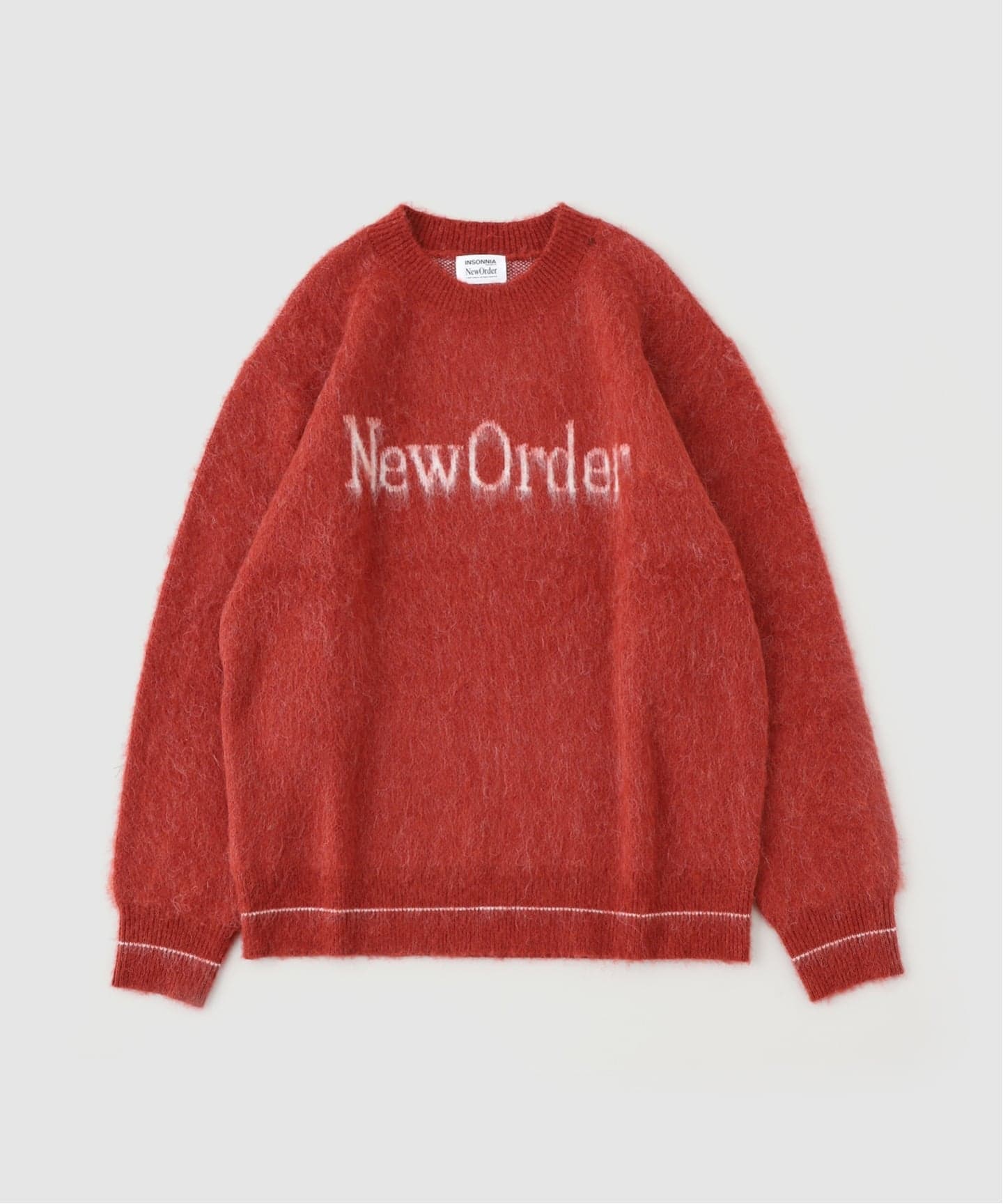 INSONNIA PROJECTS（インソニア プロジェクツ）NEW ORDER LOGO KNIT PO