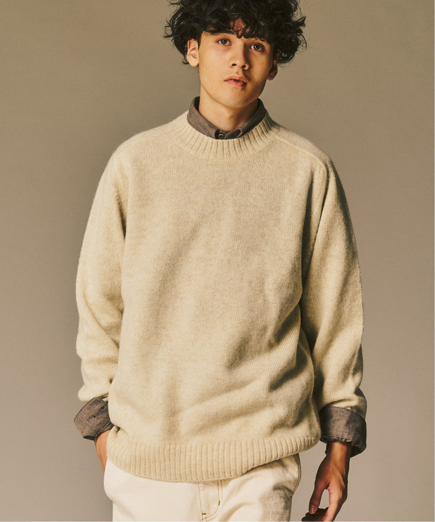 Shaggy Dog / シャギードッグ クルーネックニット（ニット／セーター