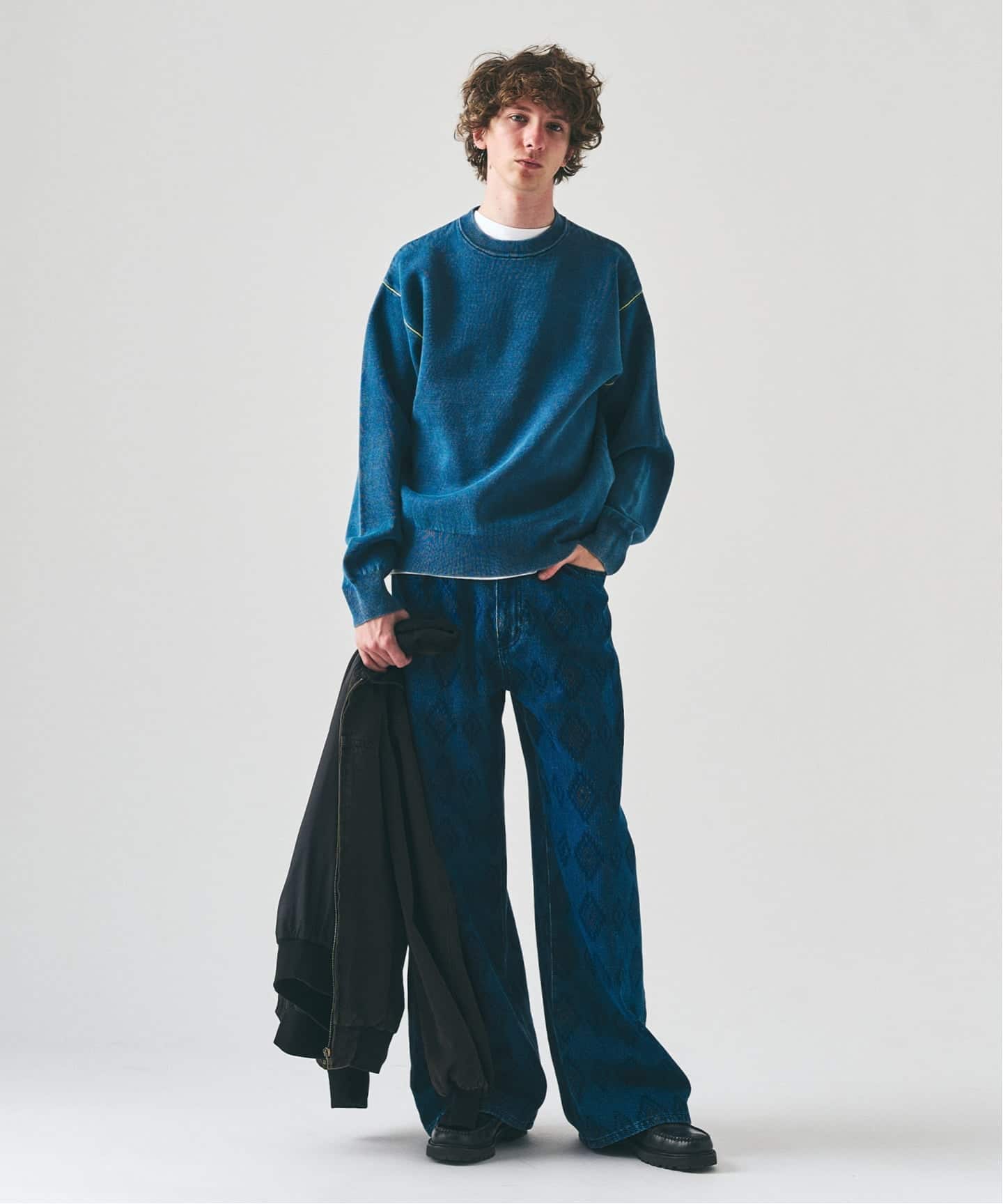 フェイドカラー ニットクルー（ニット／セーター）｜417 EDIFICE