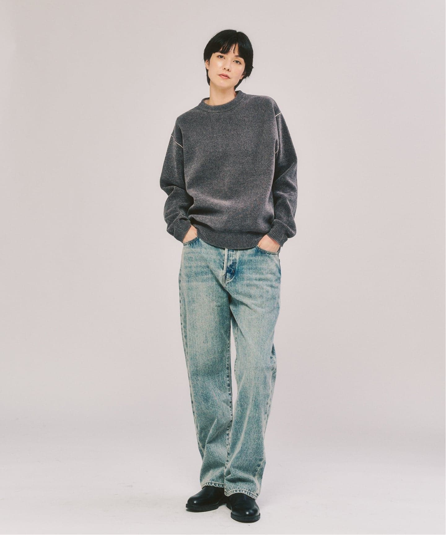 EDIFICE別注 LOOPWHEELER ニット クレイジー EDIFICE別注 LOOPWHEELER ニット クレイジー