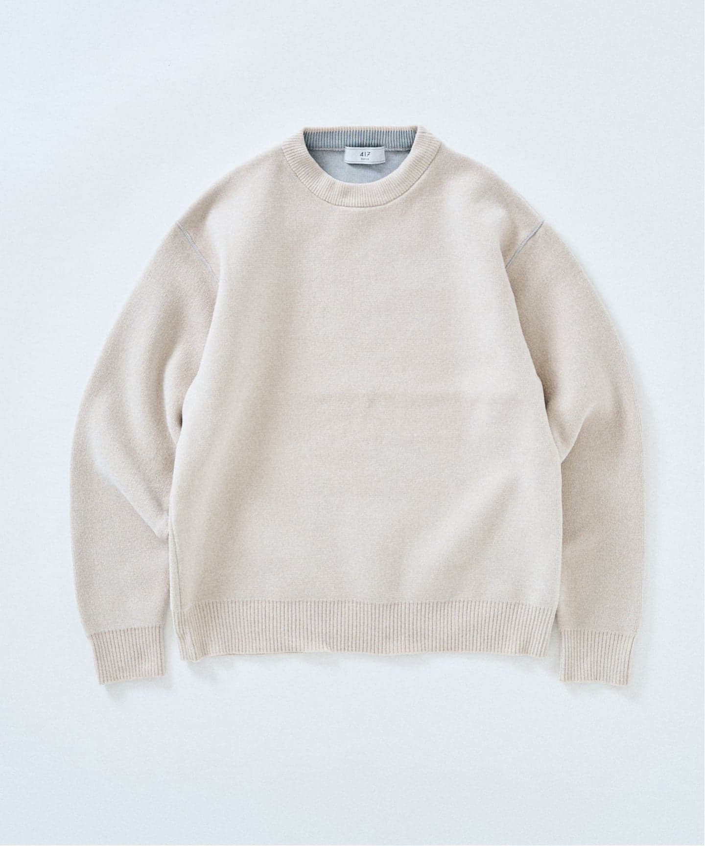 417 EDIFICE - 417 EDIFICE (フォーワンセブンエディフィス)  24080312200330 ”LE JAPON” NIIGATA KNIT / ニット メンズ ブラック L 417 EDIFICE（フォーワンセブンエディフィス）の「LE JAPON