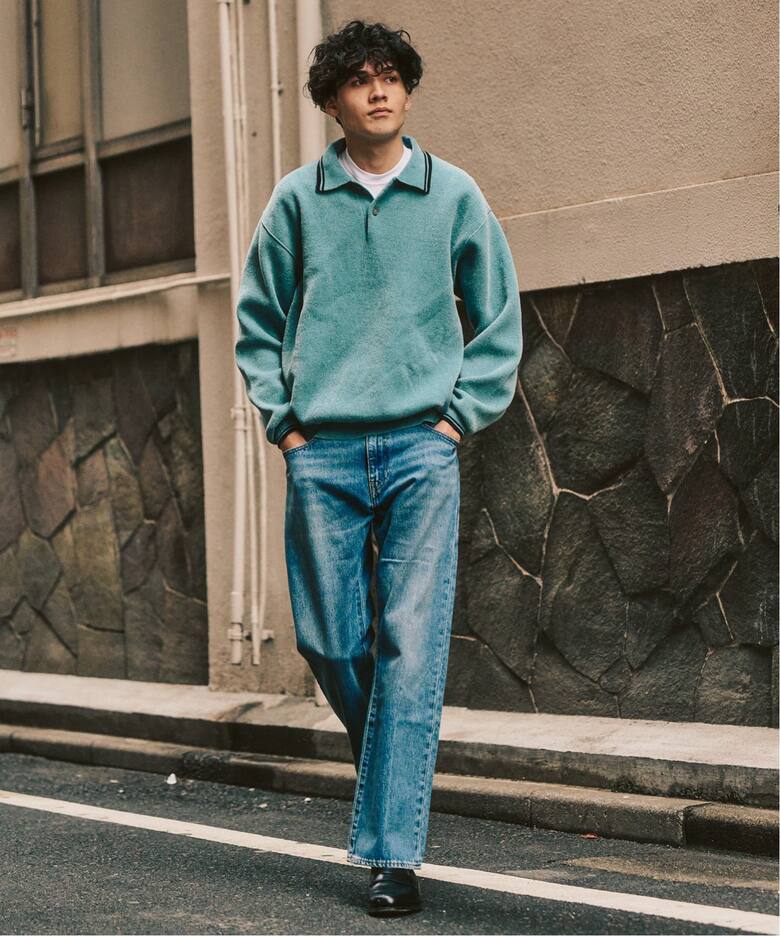 モールニットポロシャツ（ポロシャツ）｜417 EDIFICE（フォー 