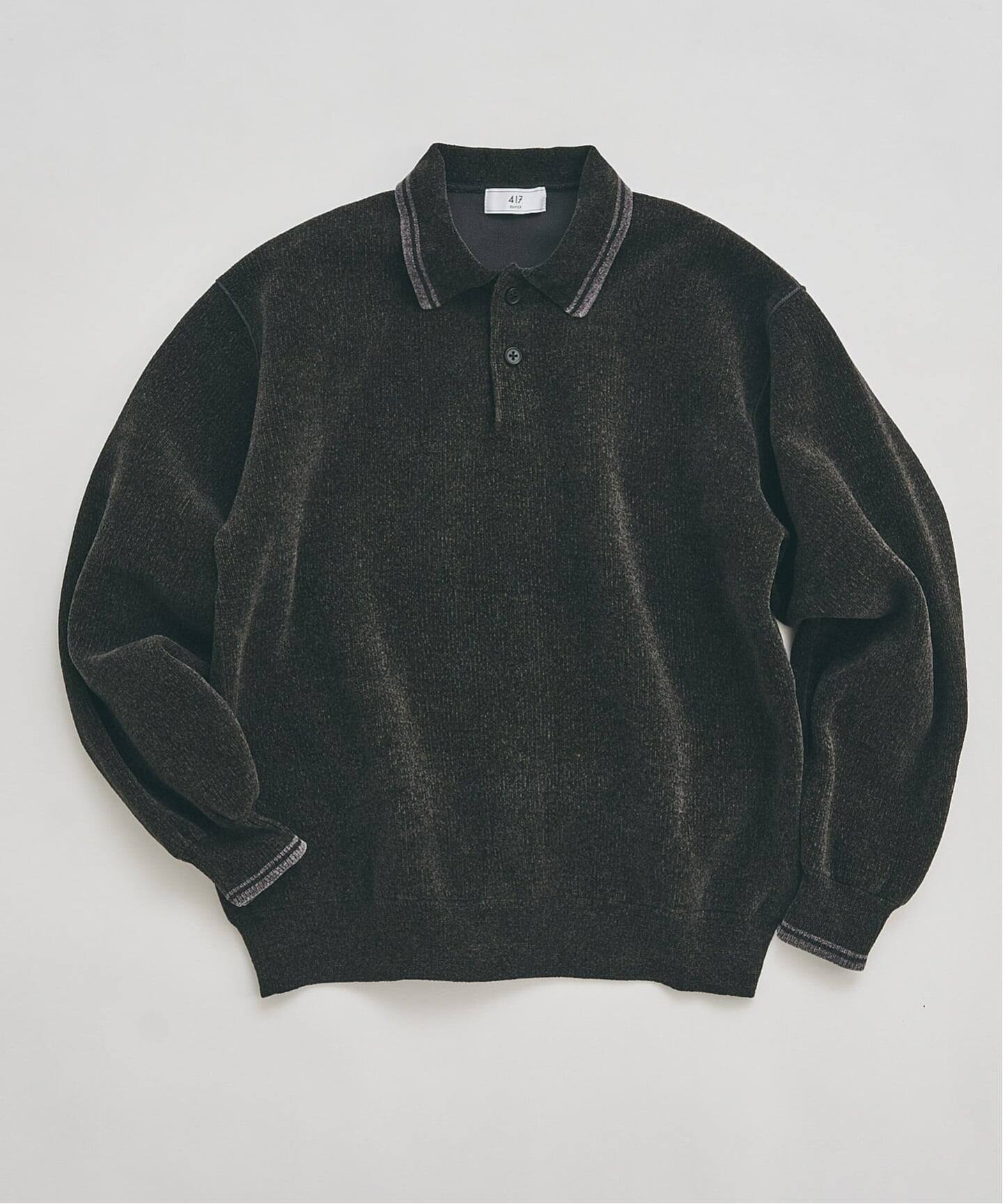 モールニットポロシャツ（ポロシャツ）｜417 EDIFICE（フォー