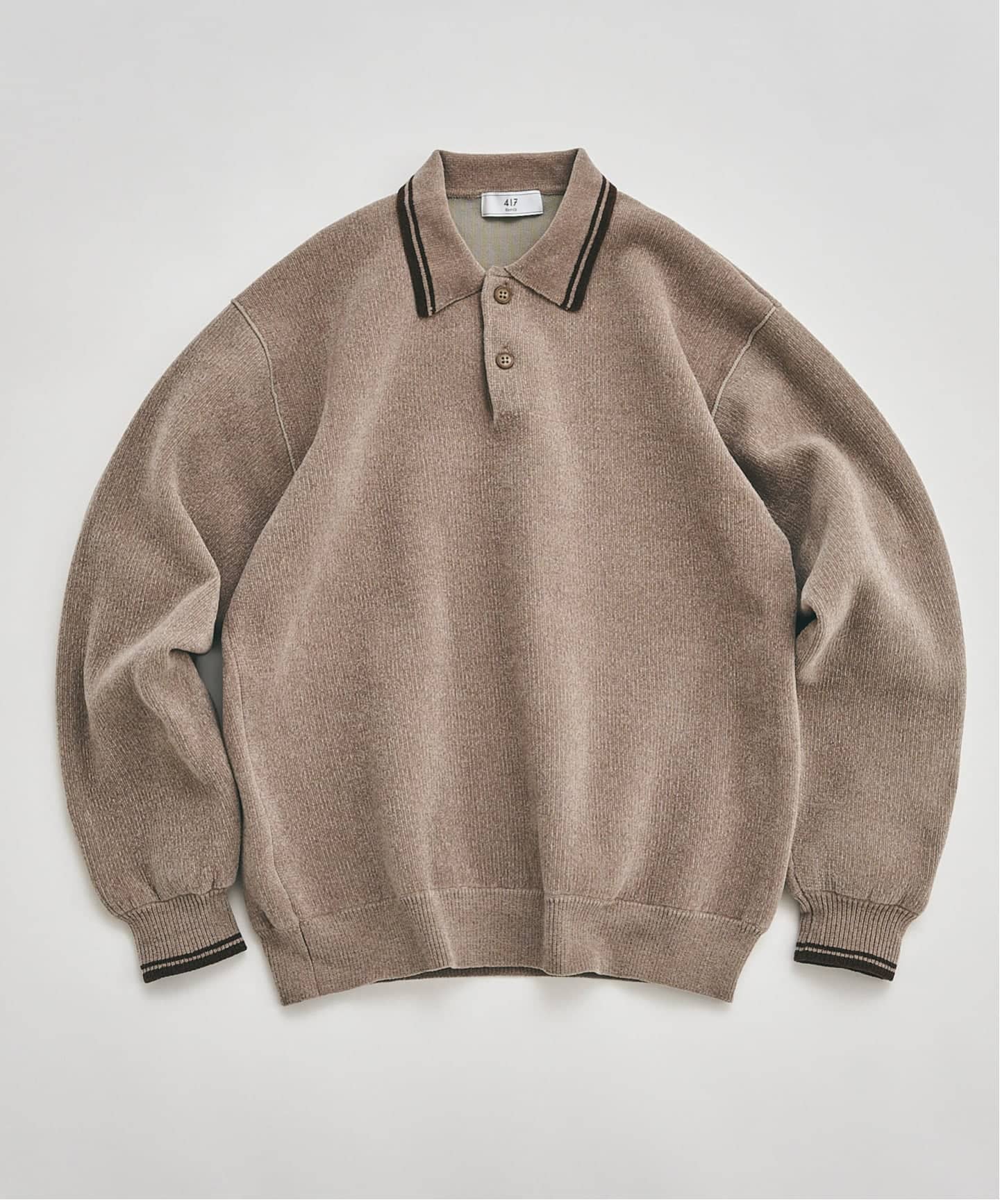 モールニットポロシャツ（ポロシャツ）｜417 EDIFICE（フォー