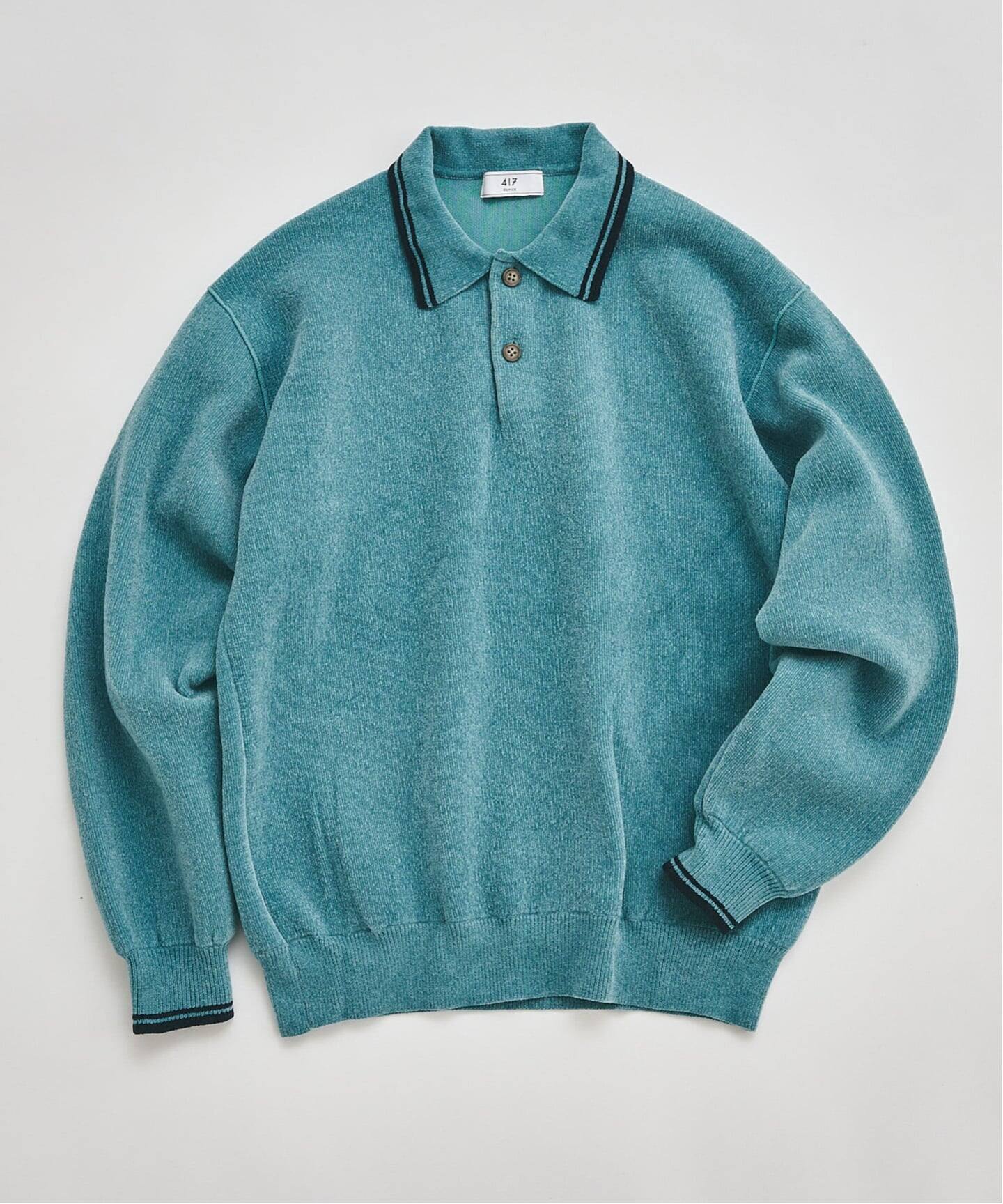 モールニットポロシャツ（ポロシャツ）｜417 EDIFICE（フォー