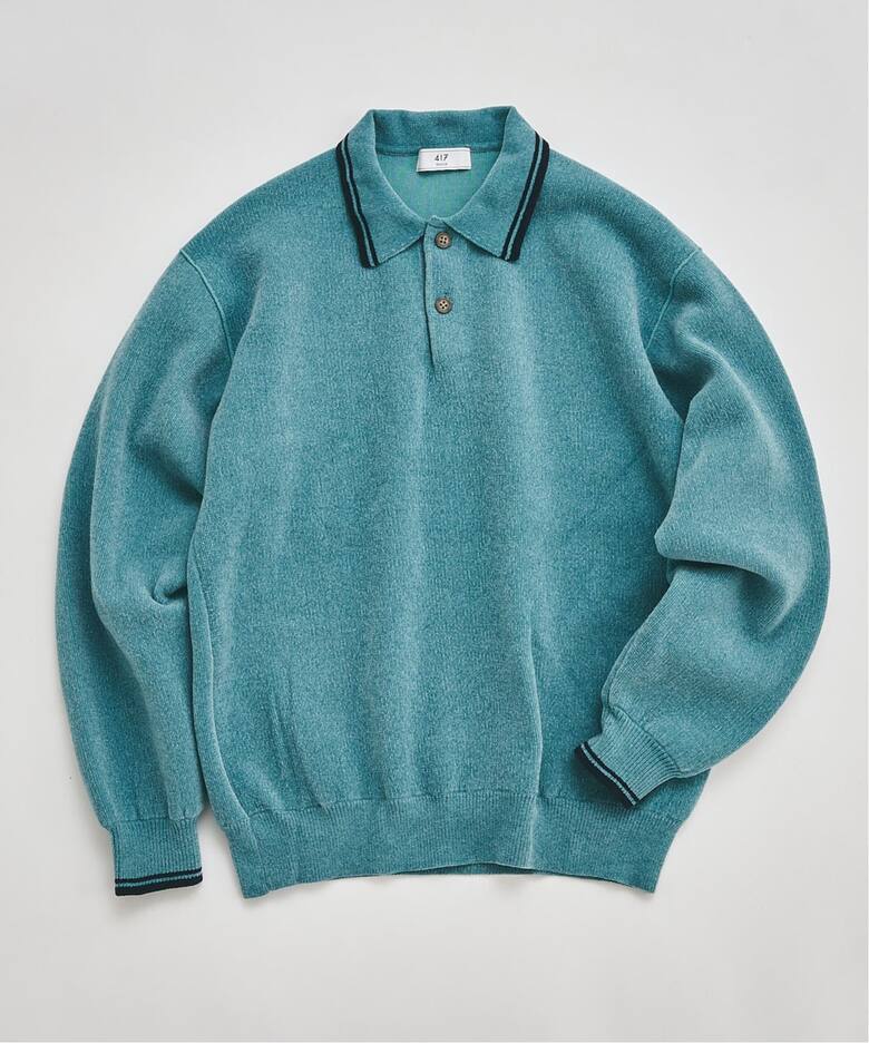 モールニットポロシャツ（ポロシャツ）｜417 EDIFICE（フォー 