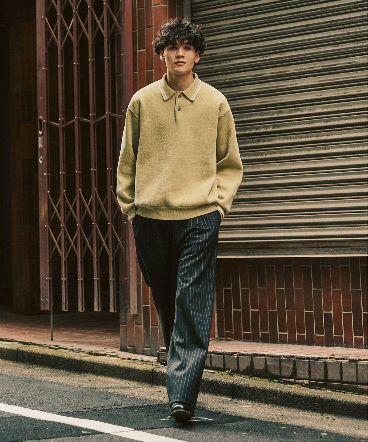 モールニットポロシャツ（ポロシャツ）｜417 EDIFICE（フォー