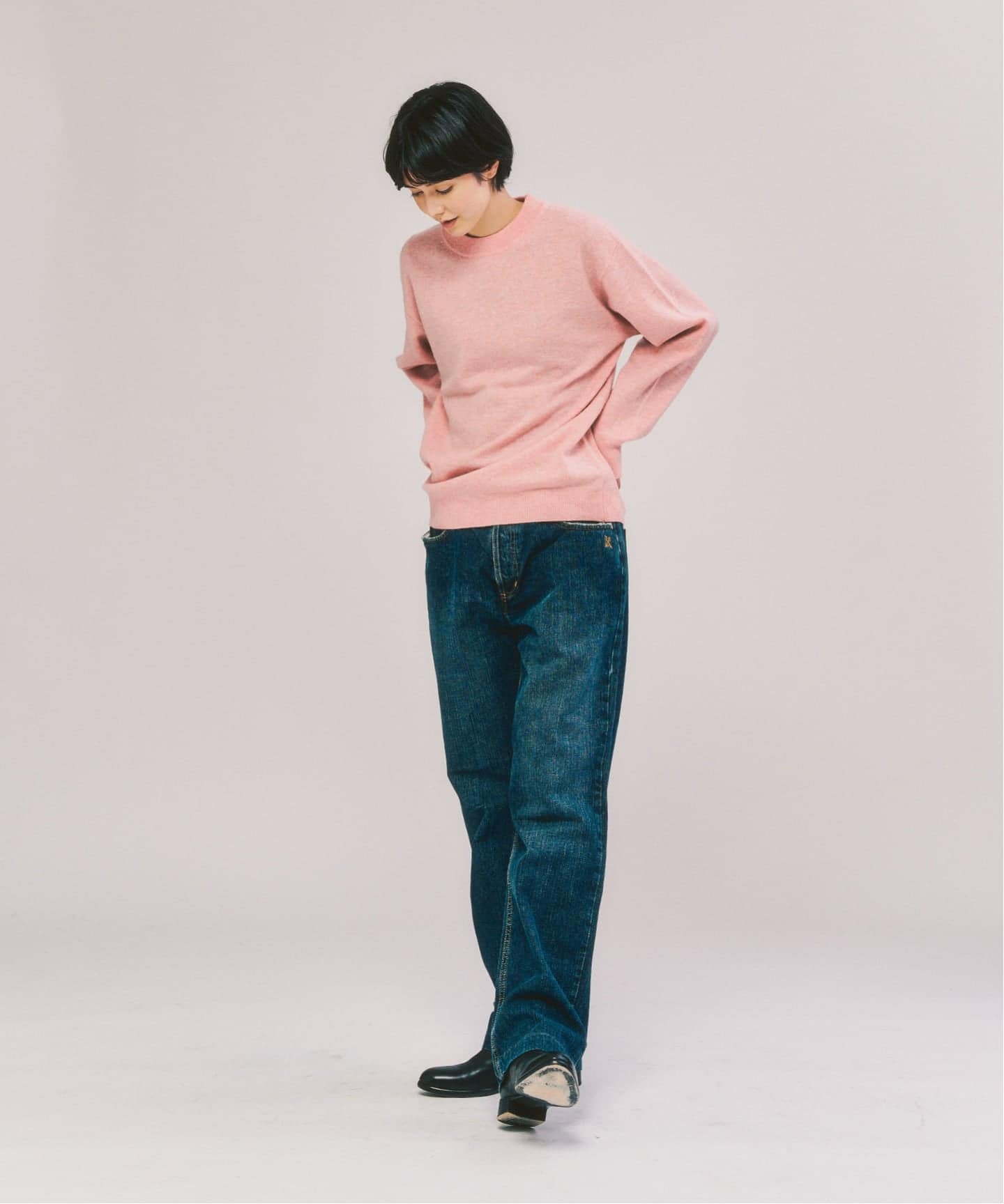 カシミヤブレンド モックネックニット（ニット／セーター）｜417