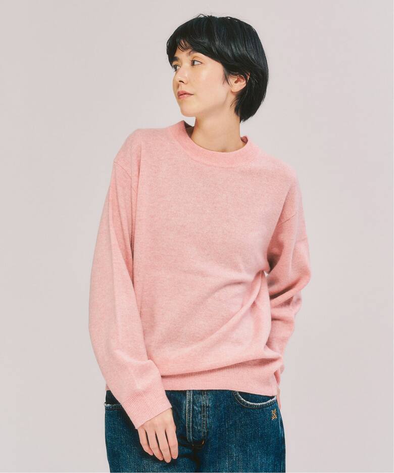 カシミヤブレンド モックネックニット（ニット／セーター）｜417 