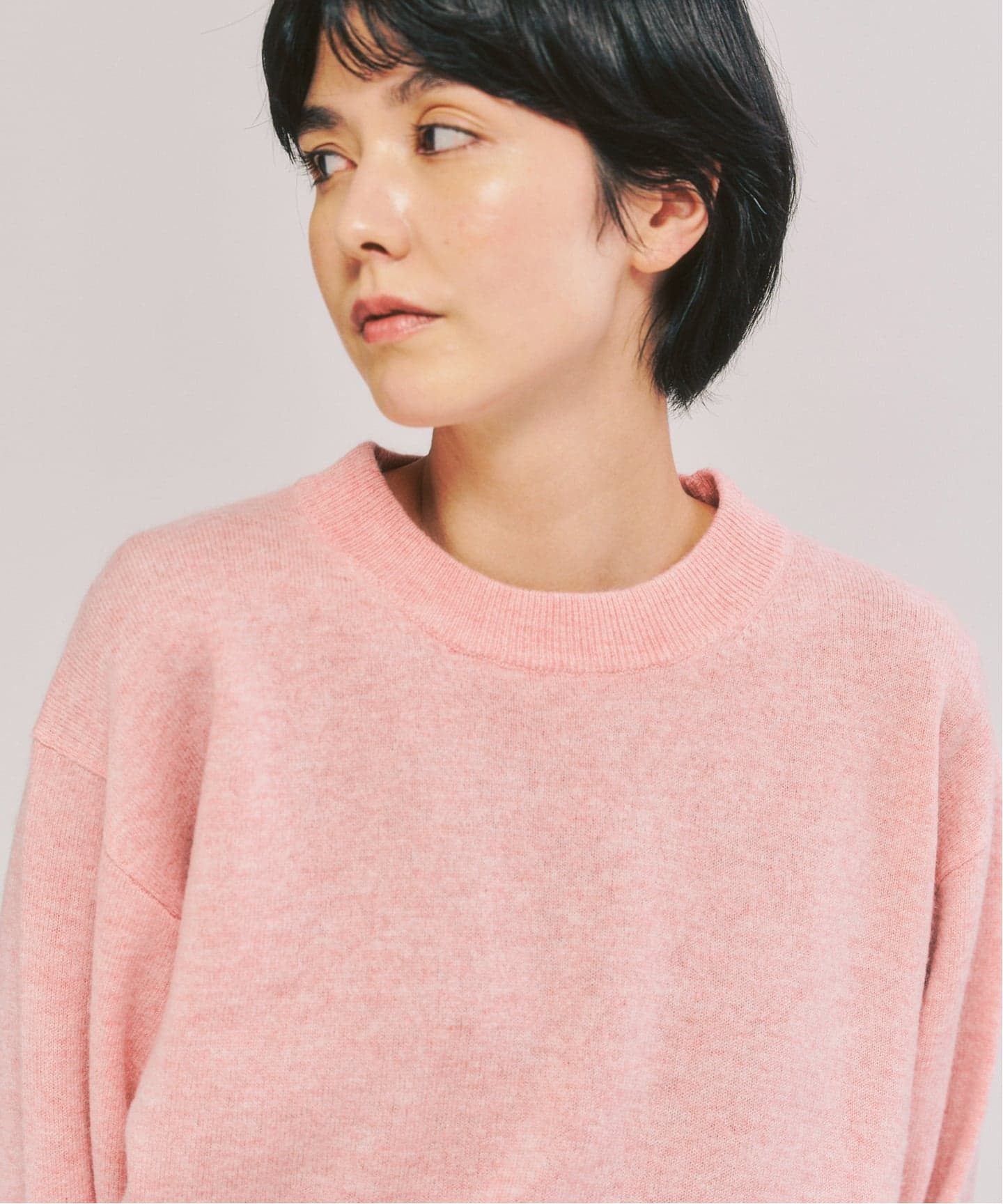 カシミヤブレンド モックネックニット（ニット／セーター）｜417