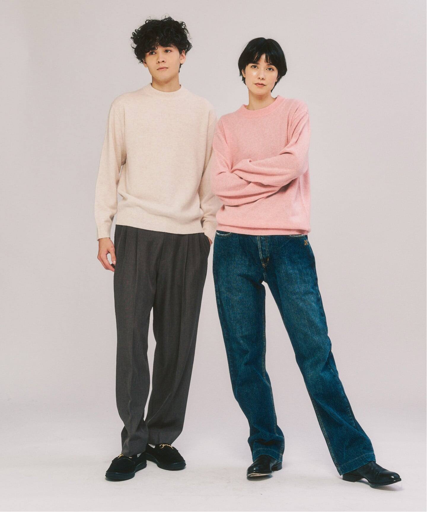 カシミヤブレンド モックネックニット（ニット／セーター）｜417