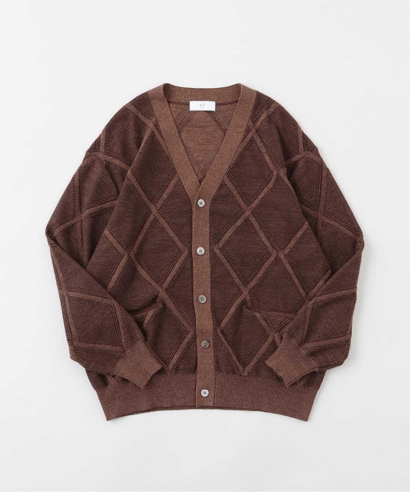 メランジアイレットカーディガン（カーディガン）｜417 EDIFICE