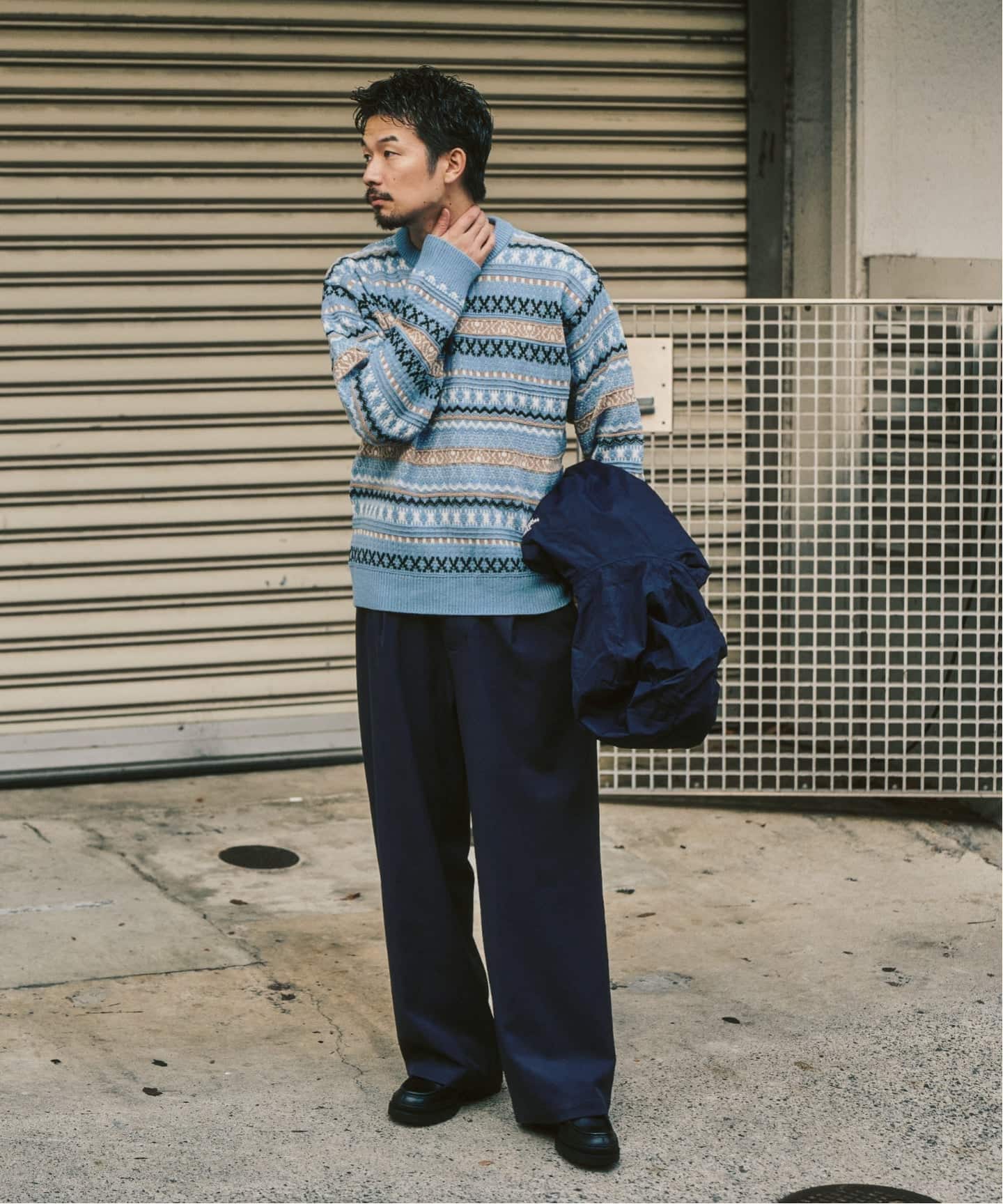 フェアアイルクルーニット（ニット／セーター）｜417 EDIFICE（フォー