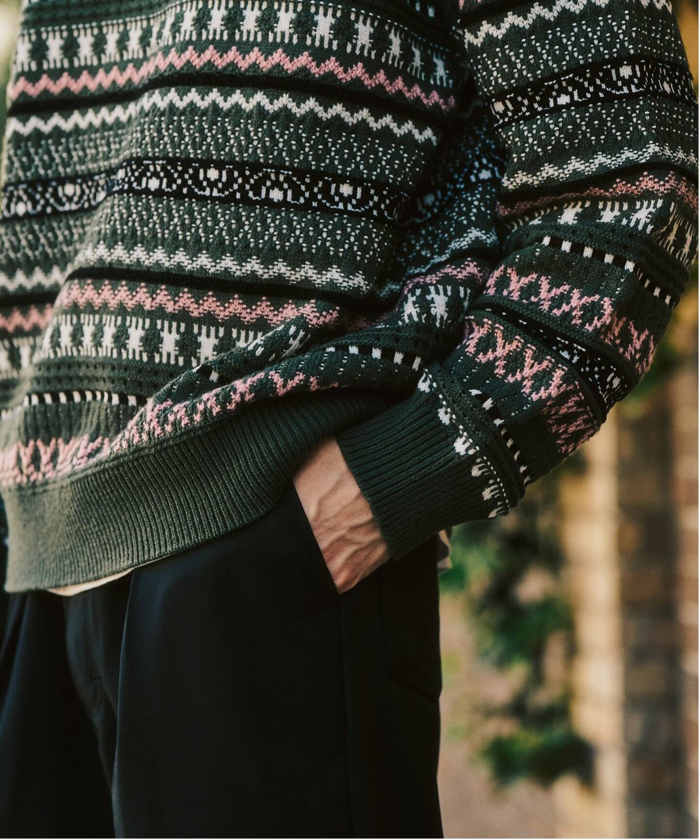 フェアアイルクルーニット（ニット／セーター）｜417 EDIFICE（フォー