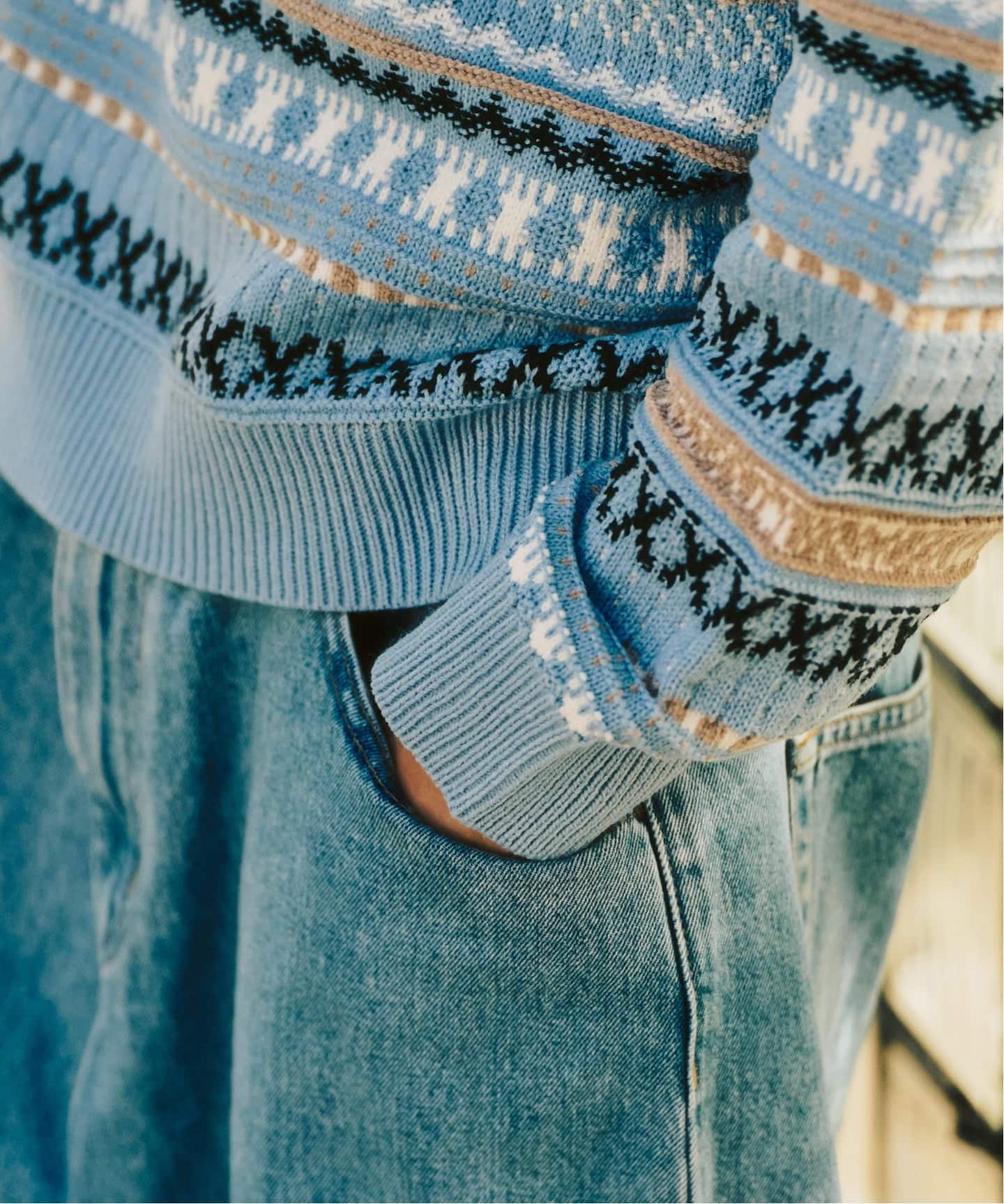 フェアアイルクルーニット（ニット／セーター）｜417 EDIFICE（フォー