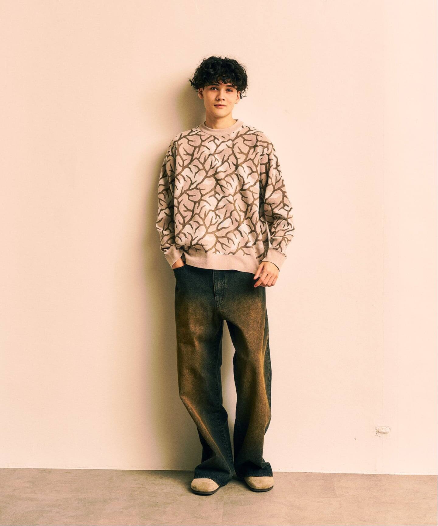 417 エディフィス（417 EDIFICE）/Predator カモクルーニット Predator カモクルーニット（ニット／セーター）｜417 EDIFICE（フォー