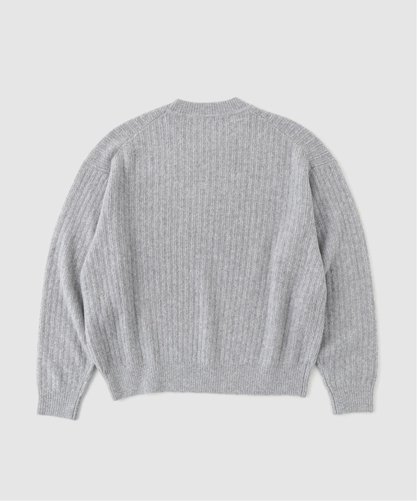 reverve by crepuscule リバーヴ クレプスキュール セーター crepuscule (クレプスキュール) reverve Multi Border Moc Neck L/S