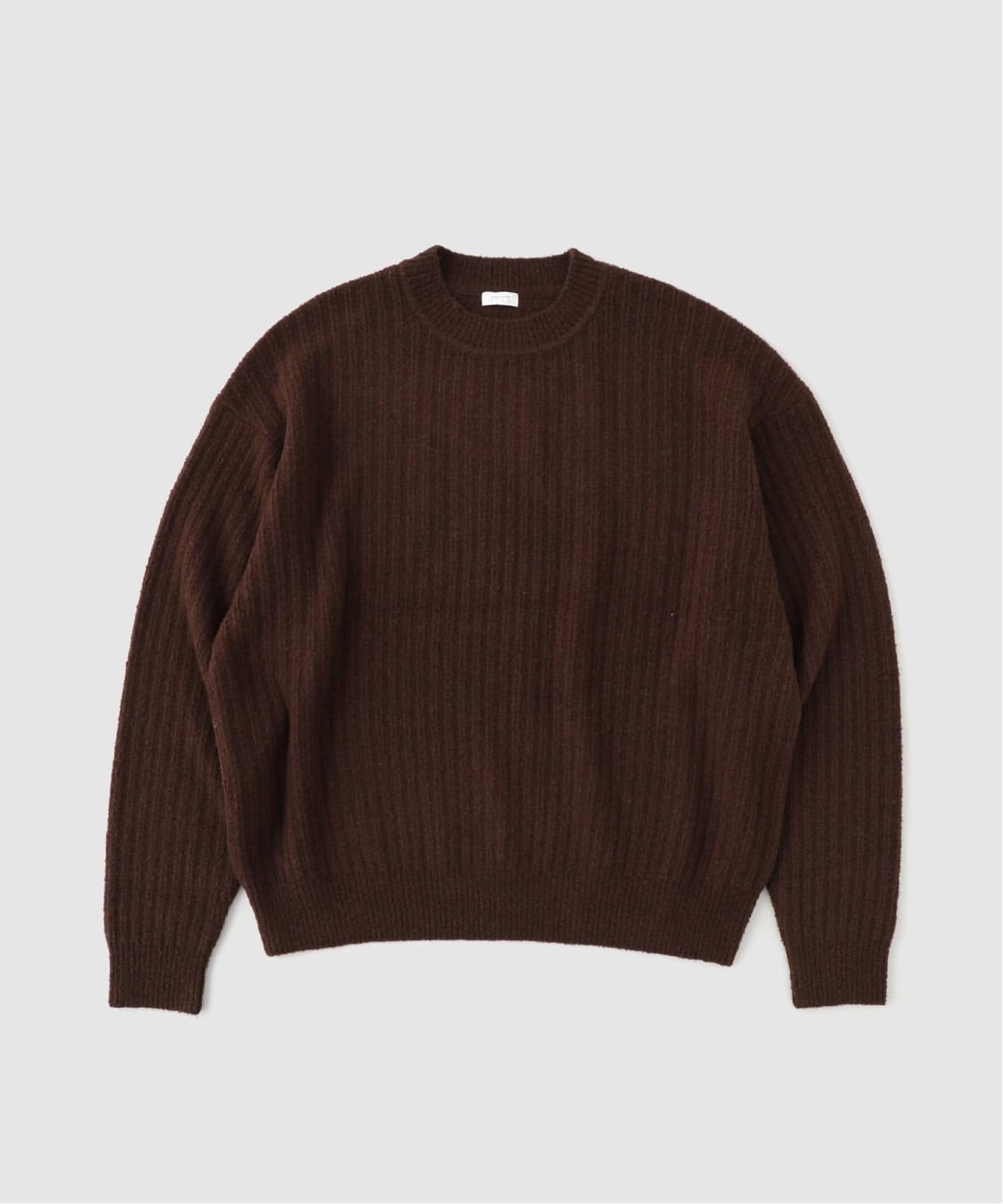 CREPUSCULE / クレプスキュール Wo/Ca Rib Pullover（ニット／セーター