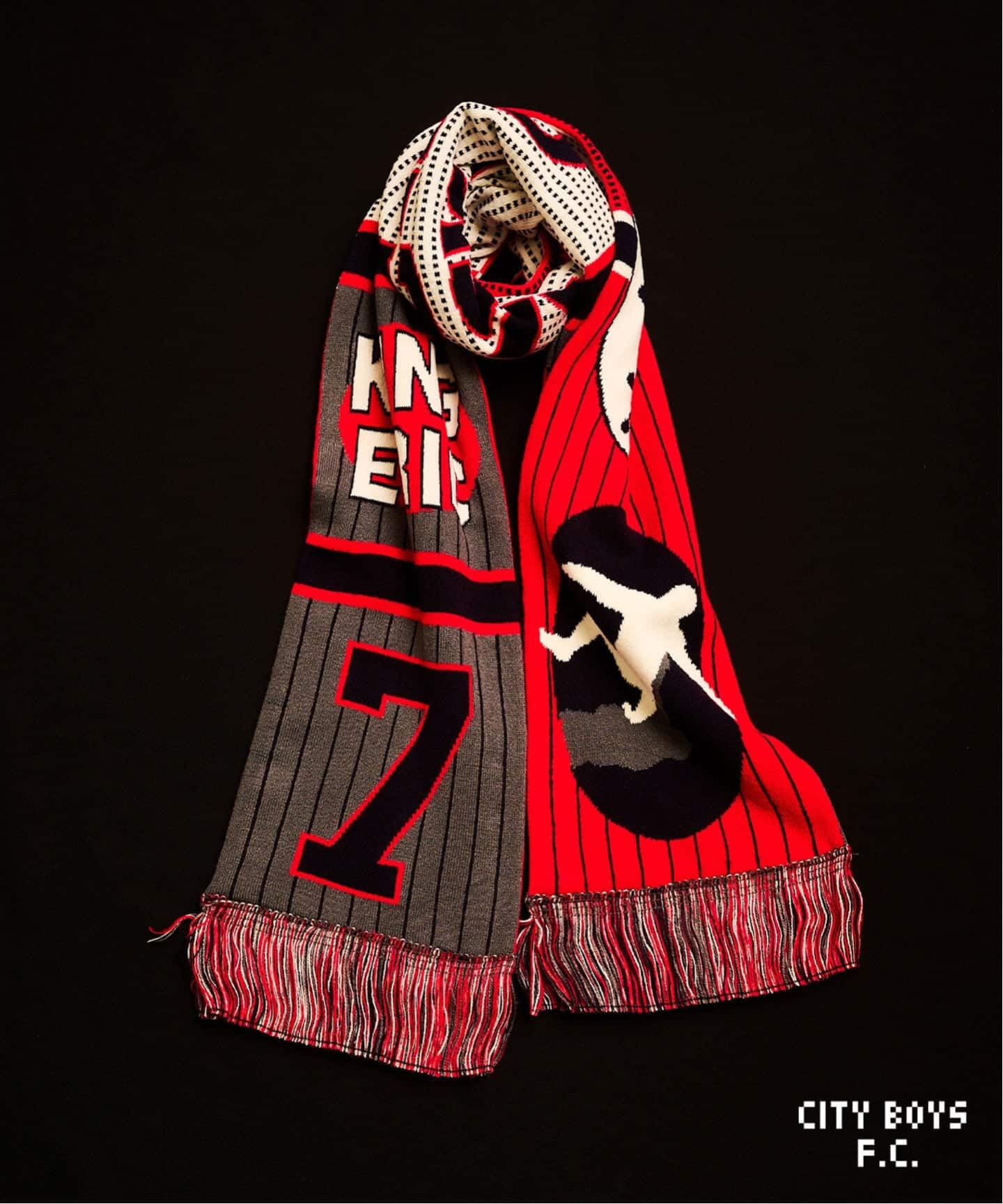 CITY BOYS FC / シティボーイズFC】417別注 bad boy Scarf（マフラー