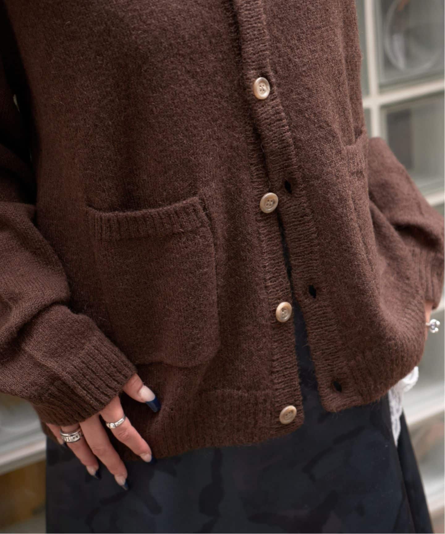 PULP / モヘヤブレンドニット カーディガン（カーディガン）｜PULP