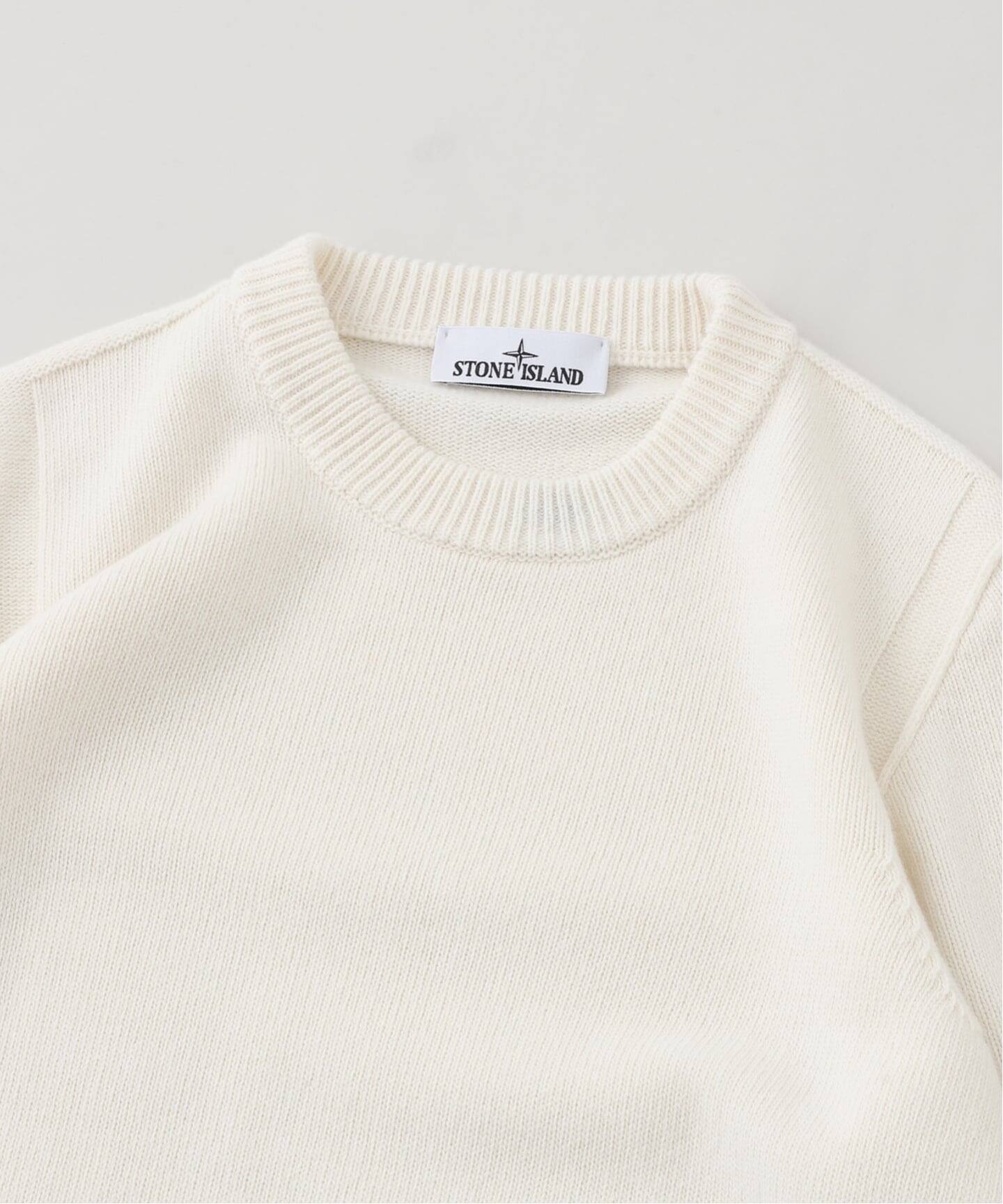 STONE ISLAND / ストーンアイランド LAMBS WOOL 7G CREWNECK KNIT