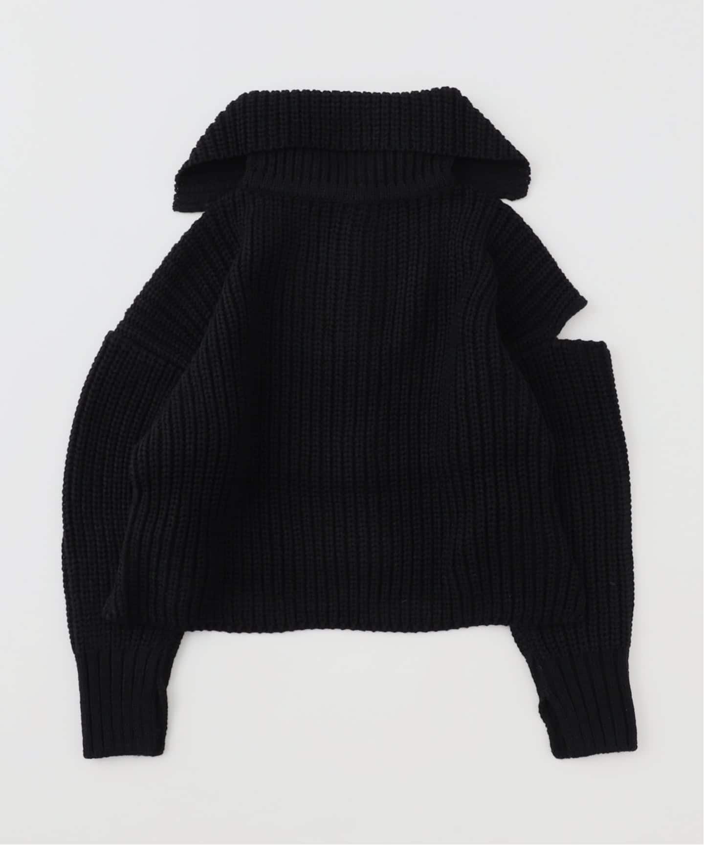Ni.5  sulvam ニットセーラーカーディガン sulvam/サルバム】SAILOR COLLAR KNIT CARDIGAN（カーディガン