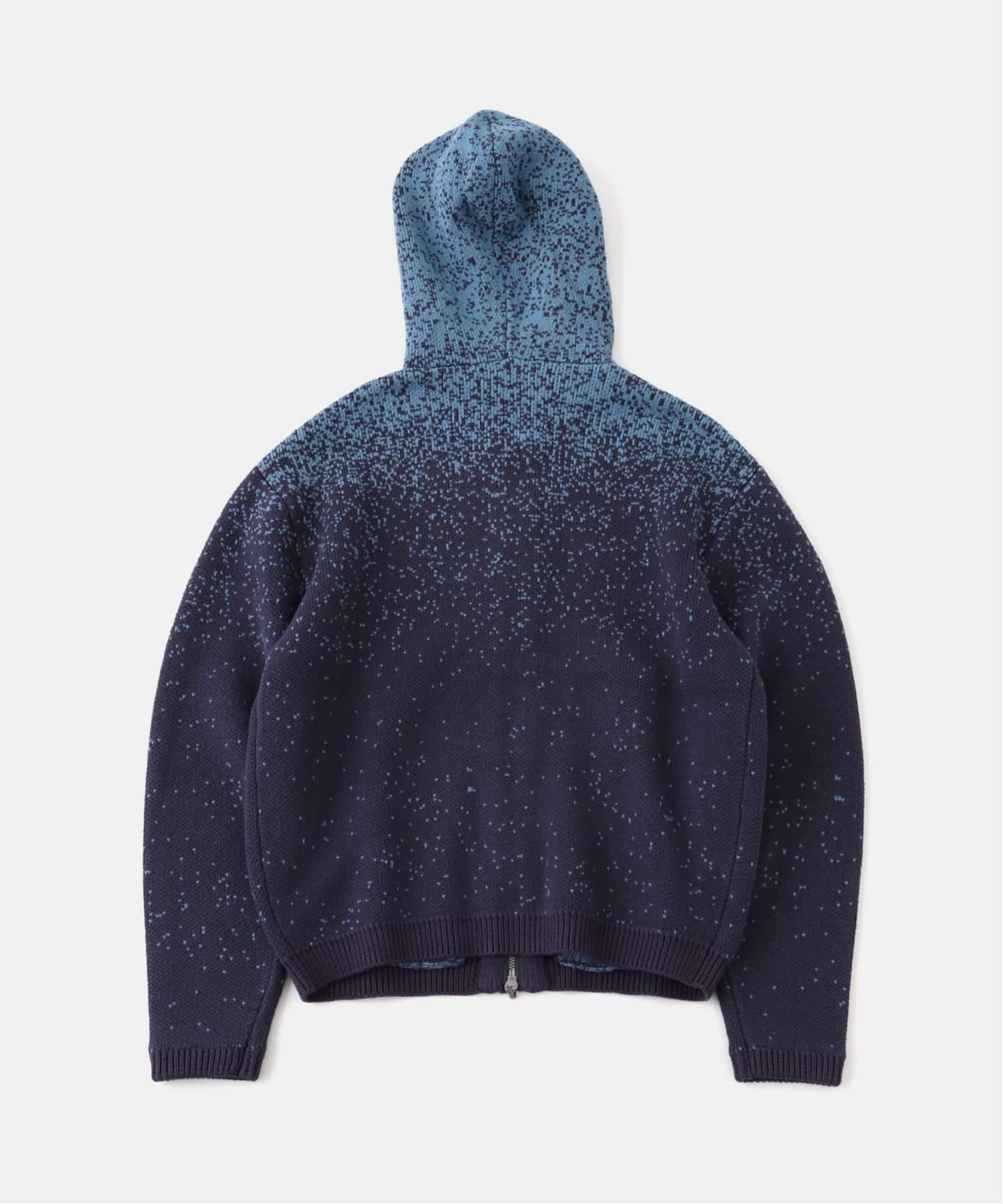 PARANOID / パラノイド GRADATION ZIP KNIT HOODIE YUKIY（パーカー