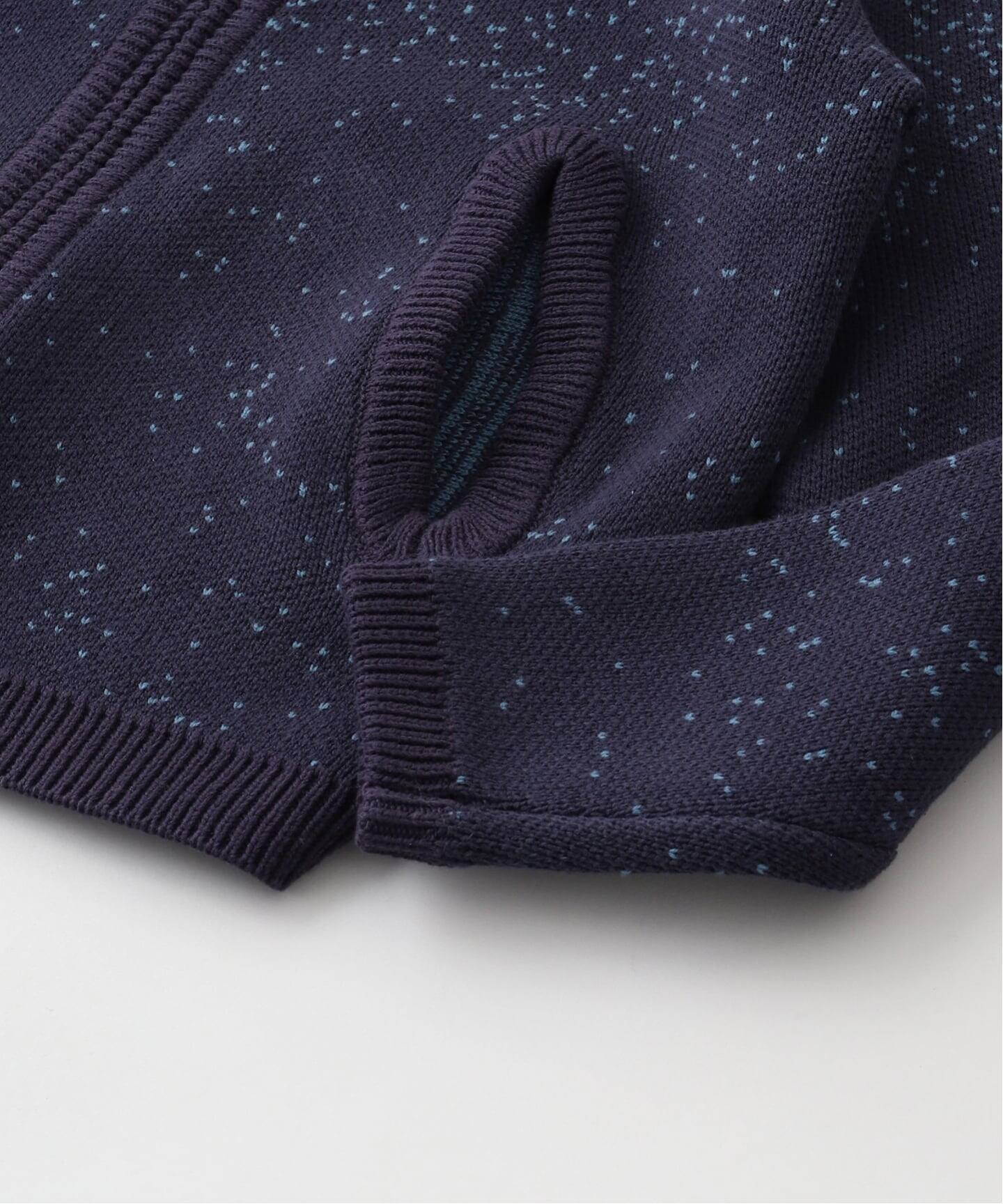 PARANOID / パラノイド GRADATION ZIP KNIT HOODIE YUKIY（パーカー