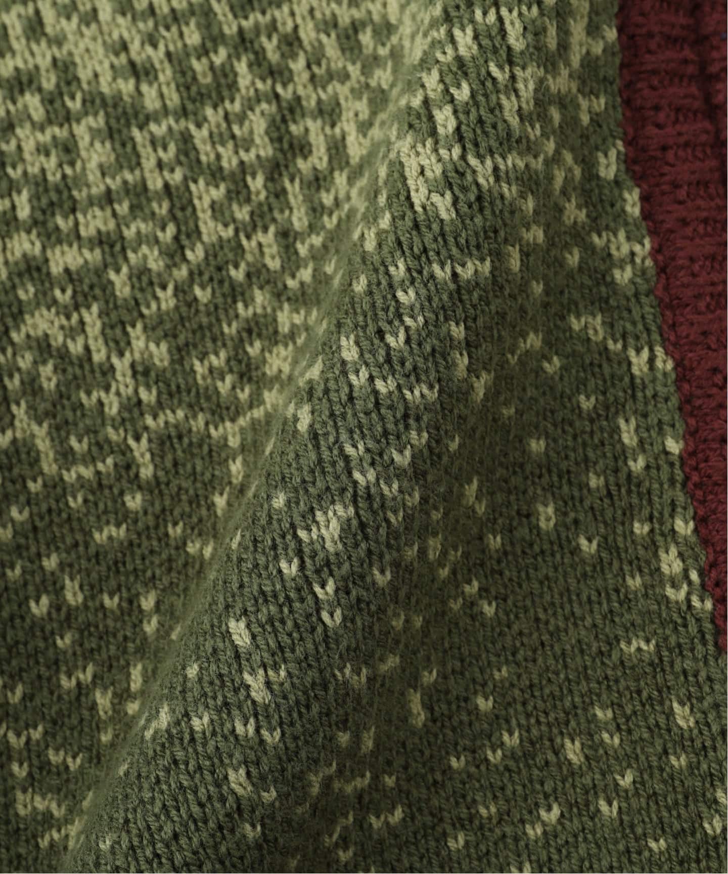 PARANOID / パラノイド GRADATION ZIP KNIT HOODIE YUKIY（パーカー