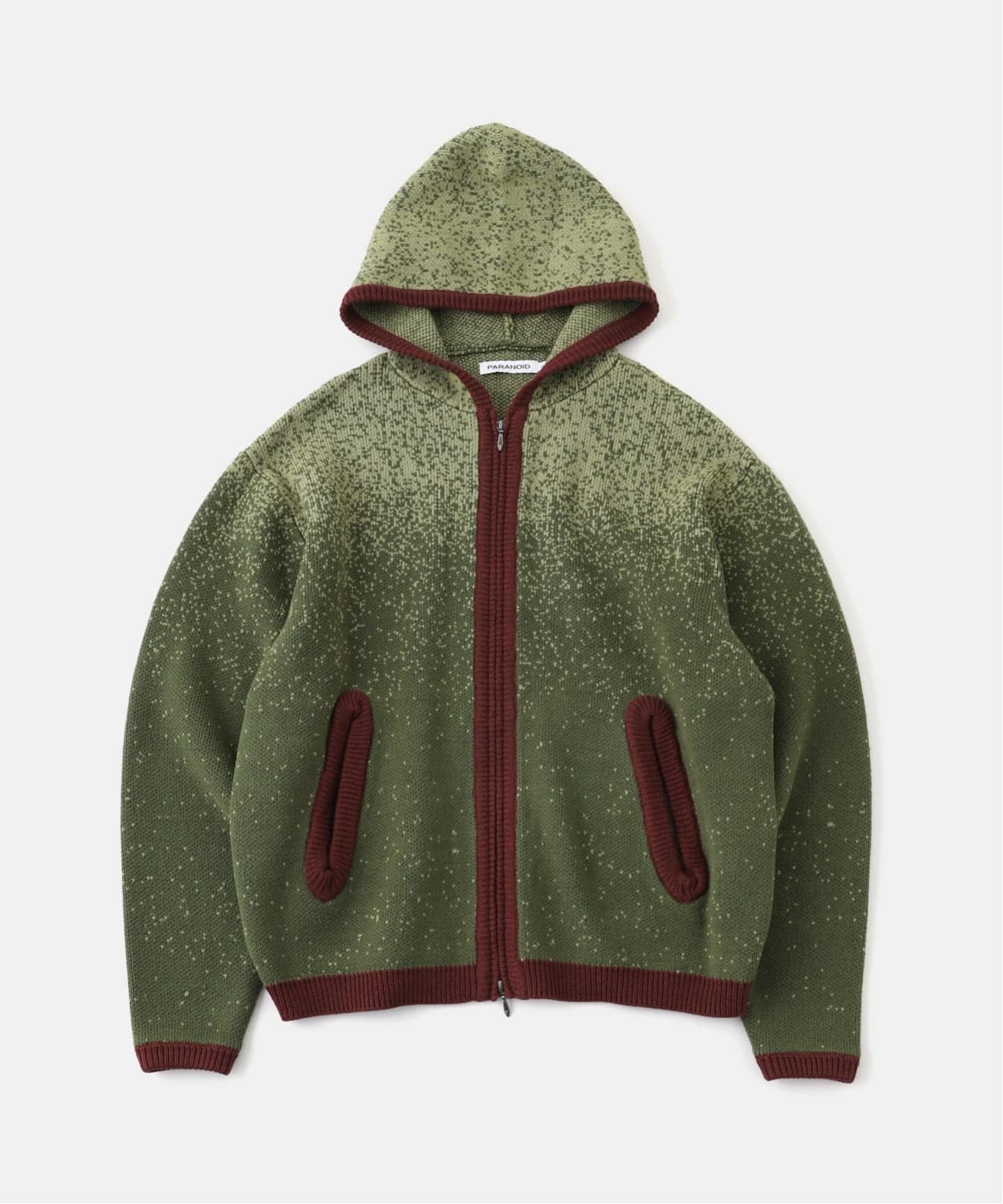 PARANOID パーカー PARANOID / パラノイド GRAIN ZIP HOODIE（パーカー）｜PARANOID