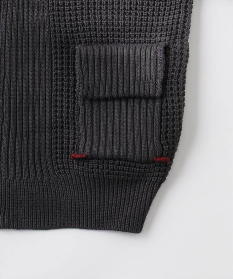 PARANOID / パラノイド BIG COLLAR GRADATION ZIP KNIT（カーディガン 