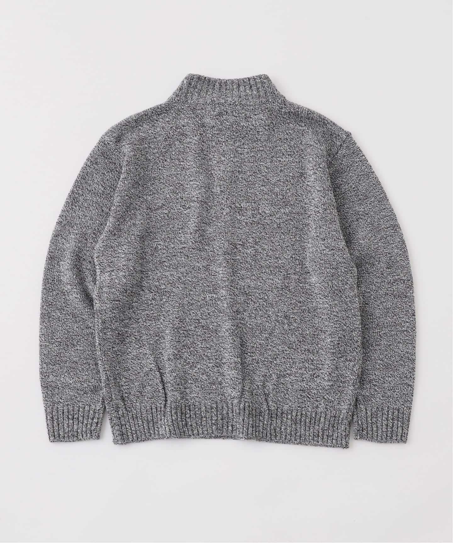 SOL soonerorlater / スーナーオアレイター HALFZIP KNIT SWEATER