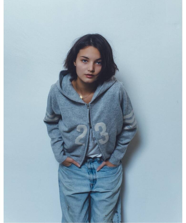 KOWGA / コウガ × PULP EXCLUSIVE FOOT BALL KNIT HOODIE 