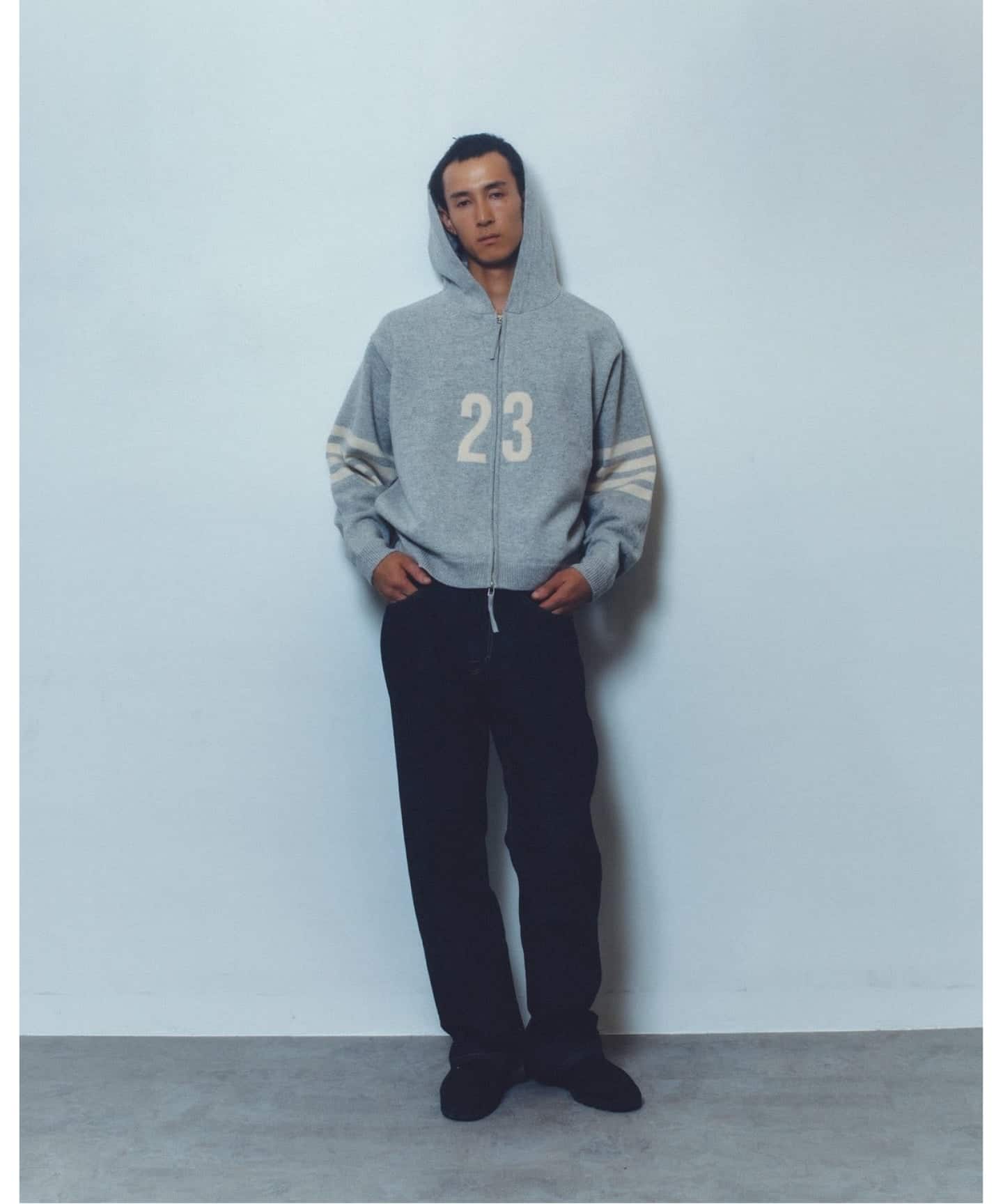 KOWGA / コウガ × PULP EXCLUSIVE FOOT BALL KNIT HOODIE