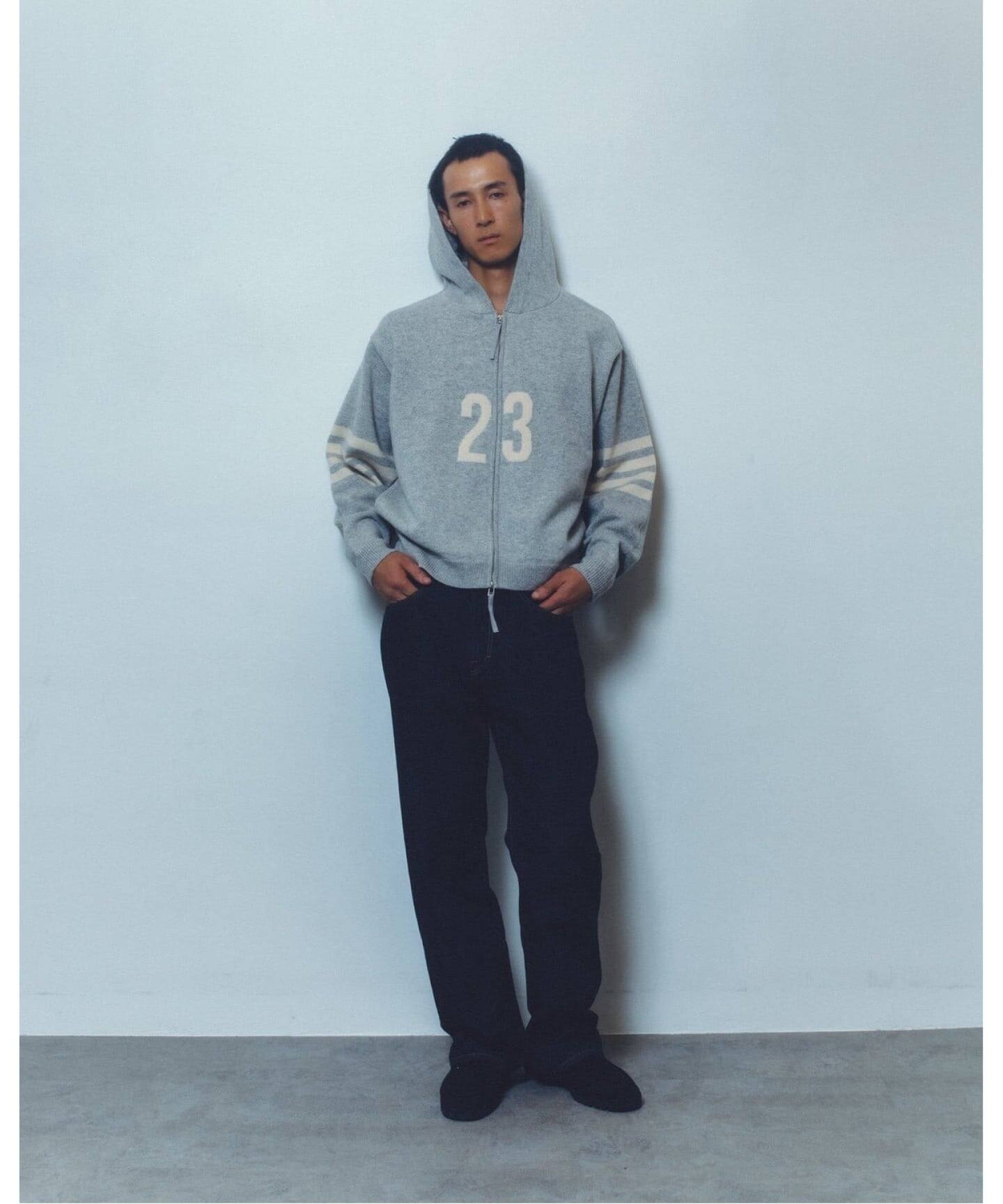 KOWGA / コウガ × PULP EXCLUSIVE FOOT BALL KNIT HOODIE 