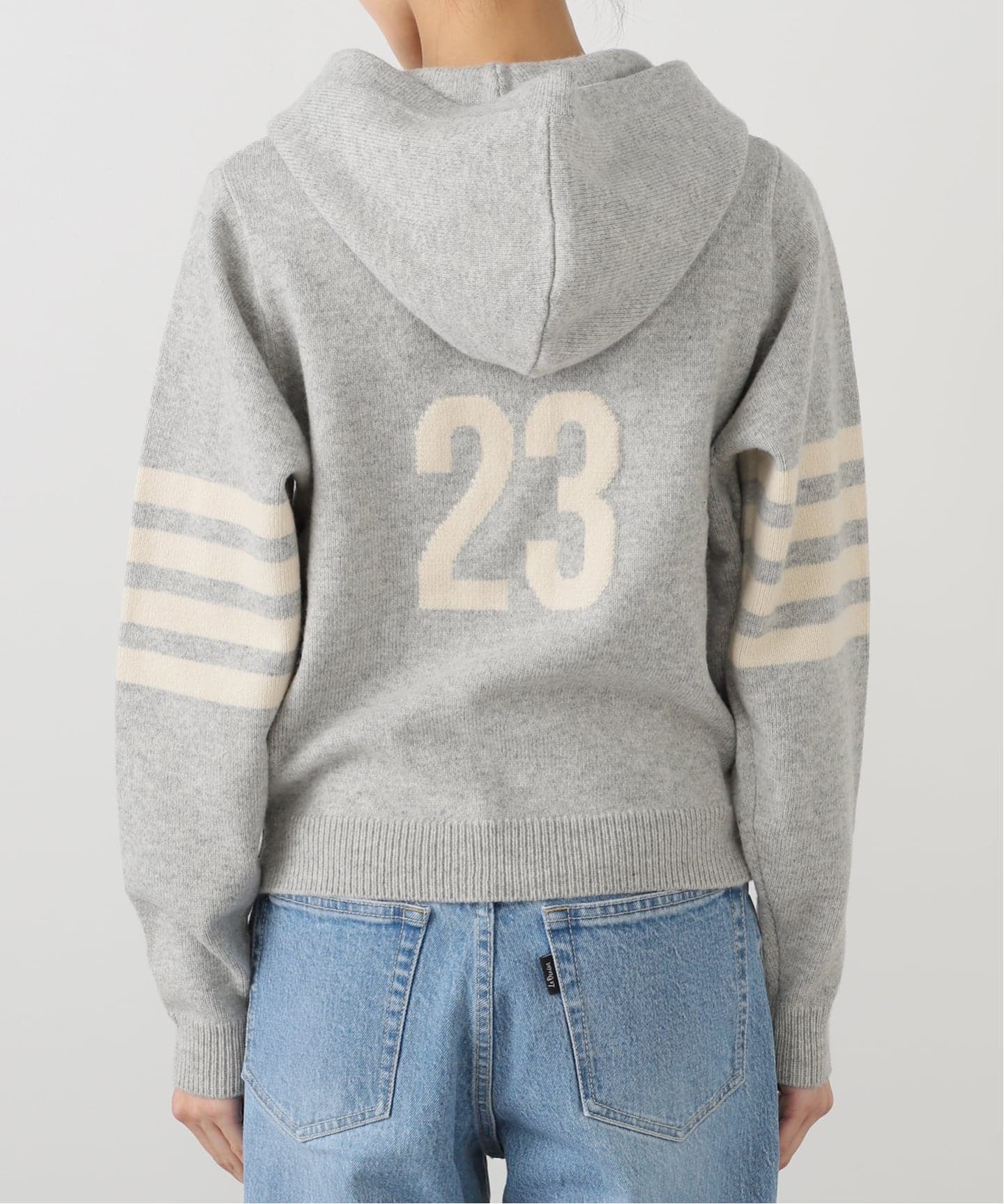 KOWGA FOOT BALL KNIT HOODIE パーカー S FOOT BALL KNIT HOODIE