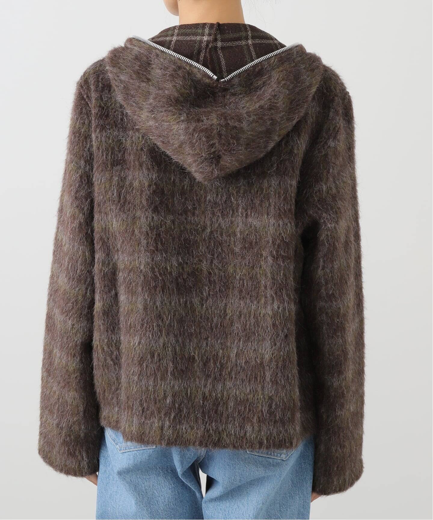 ジャケット・アウター OUR LEGACY 23AW FULL ZIP HOOD 46 OUR LEGACY - FULL ZIP HOOD Black Hairy Wool | River